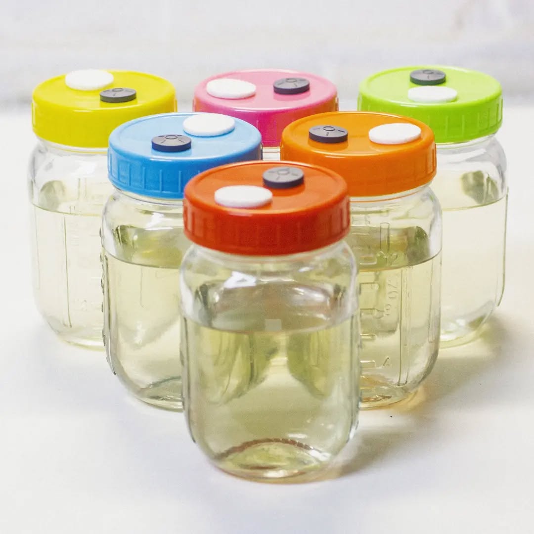 This is how we LC. It's 4% honey honey. #mushroomlover #mushroomcultivation #mycology #liquidculture #mushlove #fungilove #mycologists #fungifanatic #fungi #mushroomgrowing #mushroomfarm