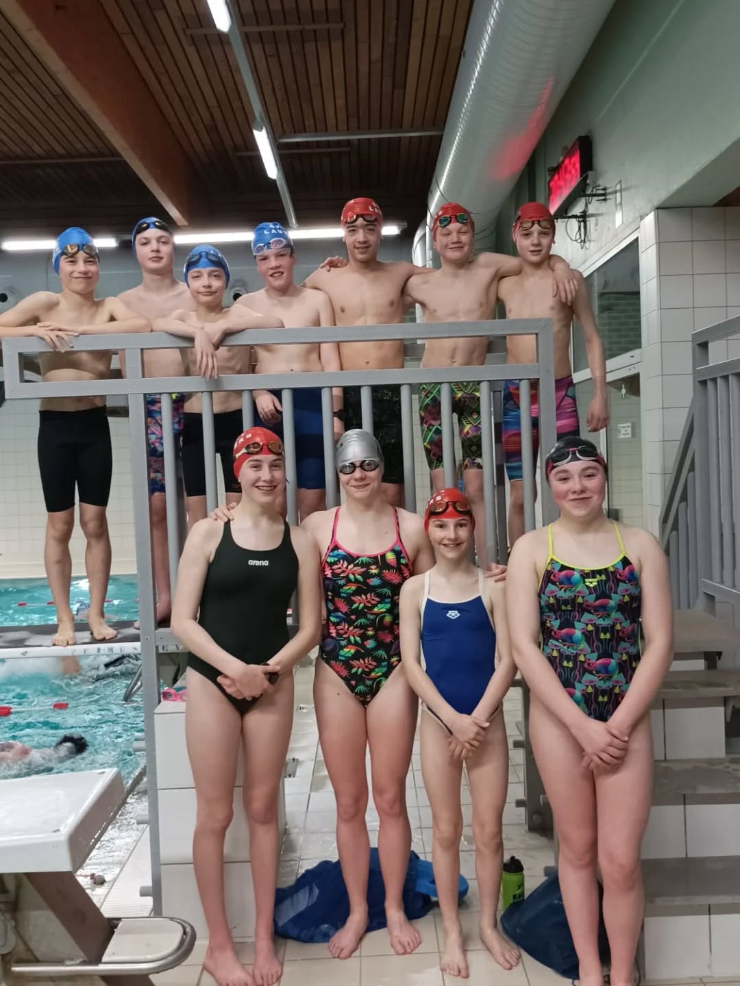 Dit weekend doen een aantal competitiezwemmers mee aan het lentecriterium. Veel succes! 🍀🏊♀️🏊♂️