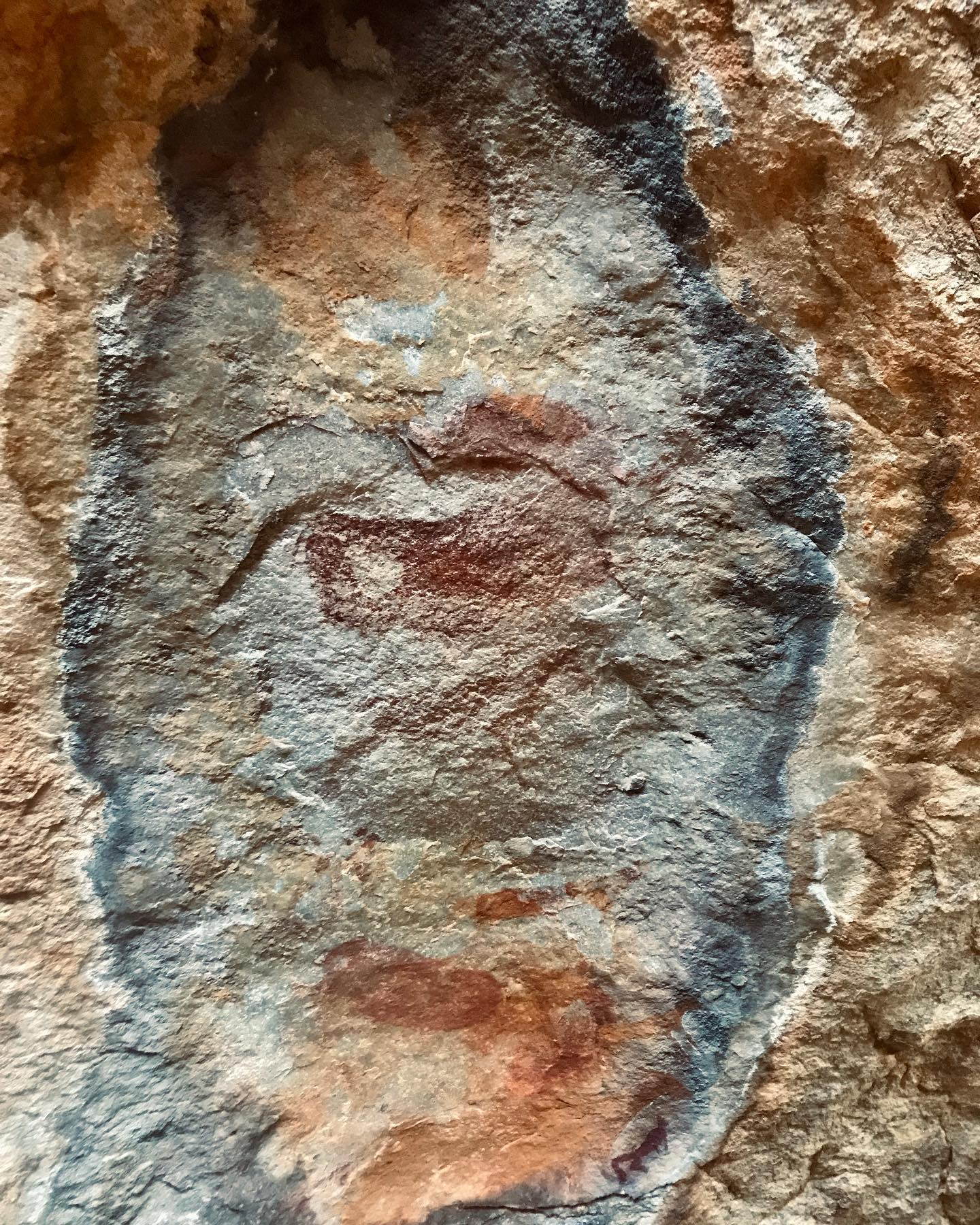 These are recent pictures I took of ancient San rock art in the mountains surrounding Ceres and Elands bay. The art usually records trance dance experiences of San Shaman’s - and these often include animals, humans, combinations of them and scenes from their journey in the “other” dimension.⠀
⠀
The trance dance is a ritual by which a state of expanded consciousness is achieved through rhythmic dancing and breathwork. ⠀
⠀
⠀
Through direct connection with Source and life force energy (Known as N|OM), it is used for insight and healing sickness in tribe members and negative aspects of the community as a whole.⠀
⠀
Another example of how Breathwork has been used as a tool for Transformation - thousands of years ago!
#breathwork #ancientbreathwork #sanart #transformational #dimensions #poweranimals #ancients #southernafricaarts #naturalmedicines #healing #shamanart #otherworlds #expandedstates #alteredstatesofconsciousness