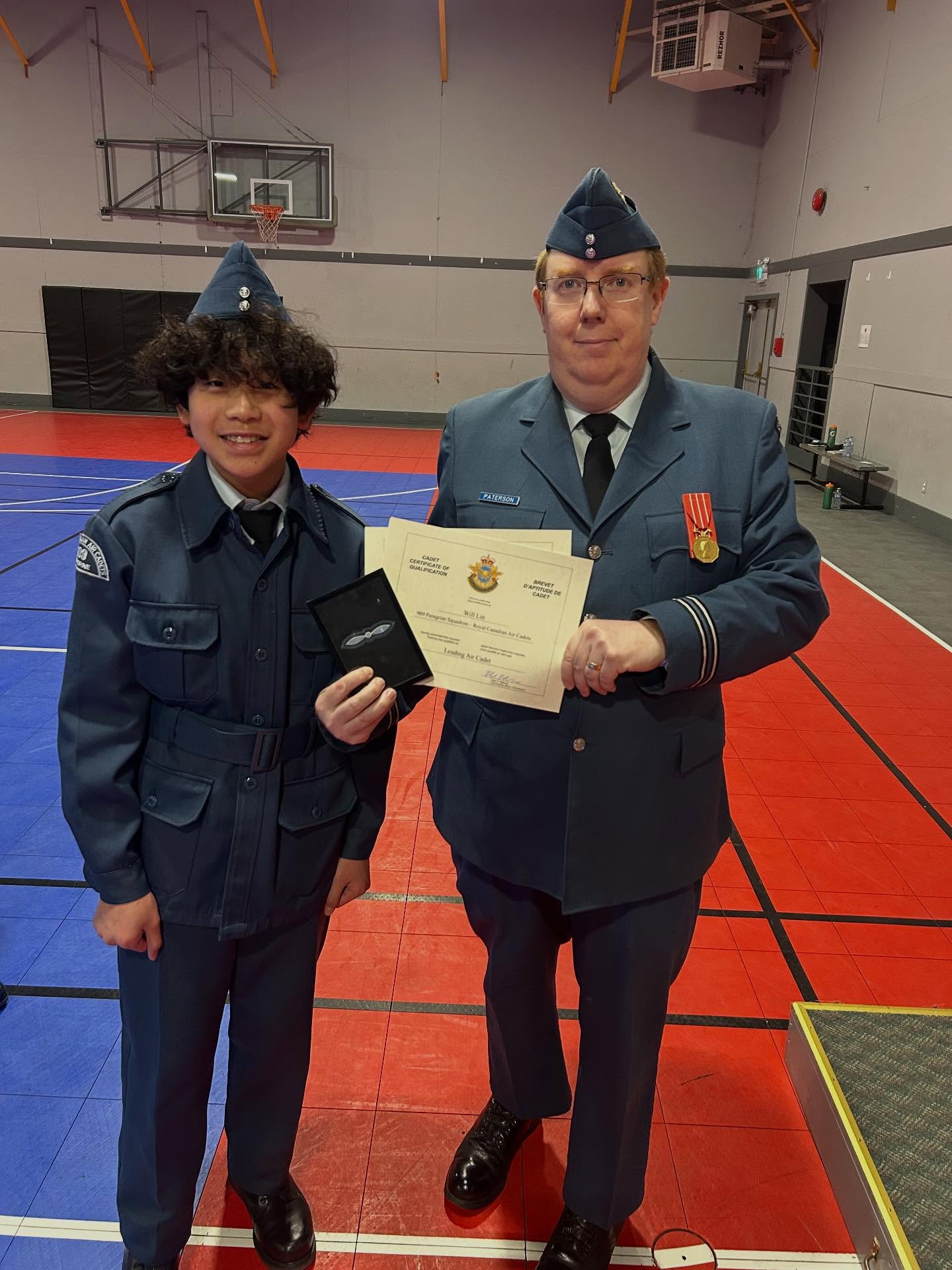 Happy CO’s parade! Congratulations to our cadets who were promoted!