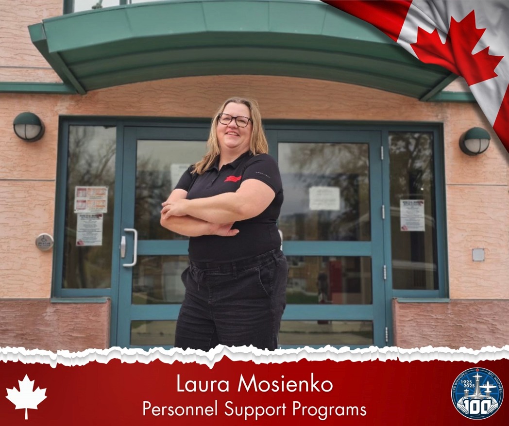 Your Wing, Your People continues to recognize the roles that support CFB Winnipeg.
As we celebrate 100 years of CFB Winnipeg, meet this week’s featured member and learn more about the team behind the mission.
https://17wingvoxair.com/your-wing-your-people/
"I love working at CFB Winnipeg because I get to be part of a community that brings fun and connection to our military families. As an Admin Assistant in Community Rec, I’m lucky to work alongside amazing people who make every day enjoyable and meaningful."- Laura Mosienko
________________
Votre escadre, votre personnel continue de reconnaître les rôles qui soutiennent la BFC Winnipeg.
Alors que nous célébrons les 100 ans de la BFC Winnipeg, rencontrez le membre vedette de cette semaine et apprenez-en davantage sur l'équipe qui soutient la mission.
https://17wingvoxair.com/fr/your-wing-your-people/
« J'adore travailler à la BFC Winnipeg, car je fais partie d'une communauté qui apporte du plaisir et des liens aux familles de nos militaires. En tant qu'adjointe administrative au service des loisirs communautaires, j'ai la chance de travailler aux côtés de personnes extraordinaires qui rendent chaque journée agréable et enrichissante. » - Laura Mosienko