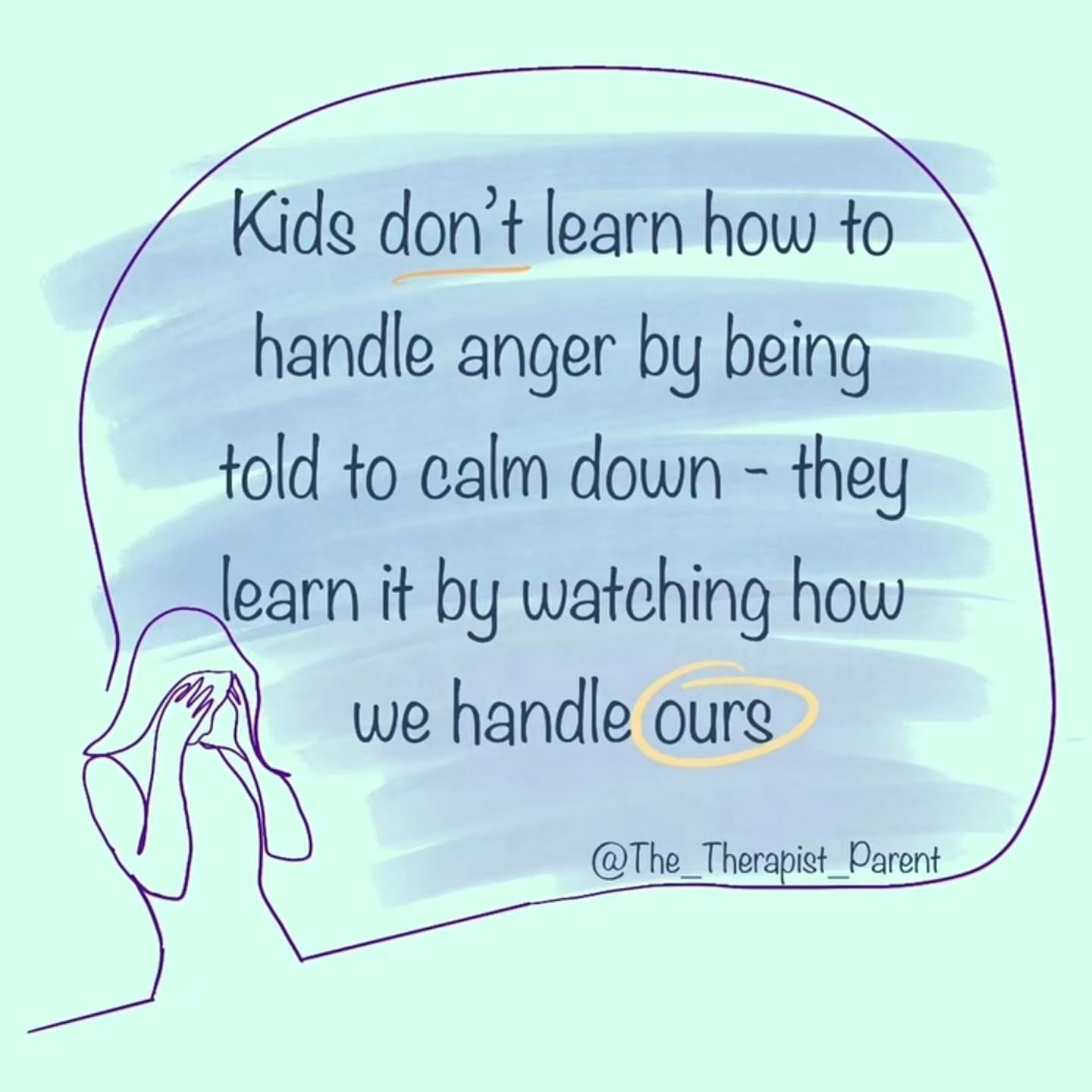 It’s not about never getting angry — it’s about showing our kids what to do with that anger.
They learn from watching us. When we take a breath, own our feelings, and repair after we lose it… they see what healthy anger looks like.
That’s how emotional regulation is taught — not through perfection, but through modelling.
✨ From my book “Guidance from the Therapist Parent” — available at www.thetherapistparent.com and on Amazon.