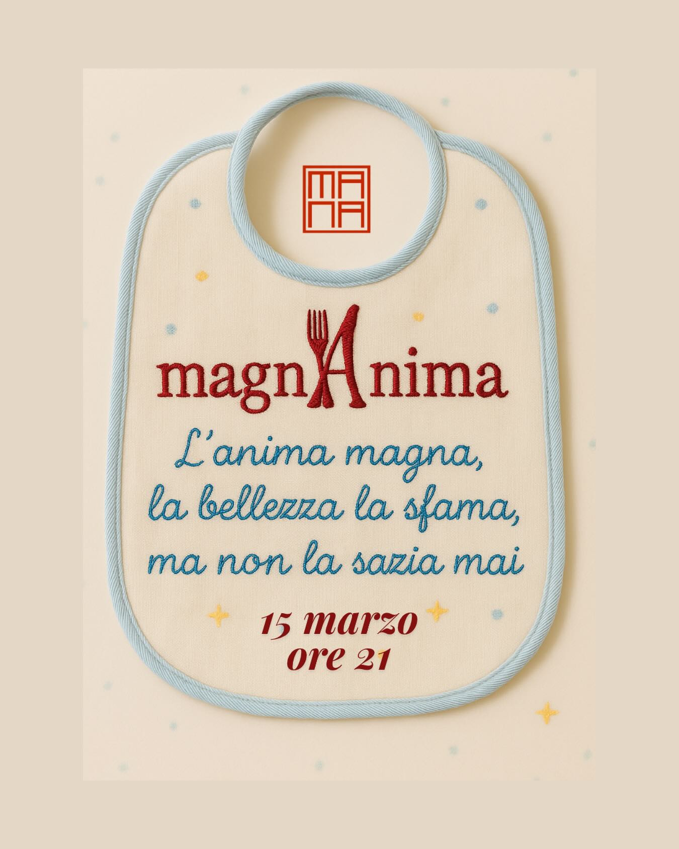 La domenica ha una qualità particolare.
Il giorno rallenta, la luce cambia, e verso sera molte persone sentono qualcosa di semplice e difficile da nominare: il desiderio di nutrire quella parte di sé che durante la settimana resta spesso in attesa.
Questa sera alle 21 ritorna magnAnima.
Lo chiamo spesso una cena per l’anima.
Ci sediamo insieme — ognunə nel proprio spazio — e condividiamo parole, immagini e letture che hanno la capacità di aprire uno spazio dentro di noi. Non si tratta di spiegare la vita, ma di incontrarla da un’altra prospettiva, lasciando che la Bellezza faccia il suo lavoro.
Durante l’incontro attraversiamo testi, simboli, visioni; a volte resta una frase che continua a lavorare nei giorni successivi, a volte un’immagine che torna alla mente nei momenti più inattesi, a volte semplicemente il silenzio che nasce tra una lettura e l’altra.
È una tavola invisibile.
E ognunə porta con sé la propria fame di senso, di ascolto, di profondità.
🕰 Questa sera · ore 21
📍 Online su Zoom
Se senti che potrebbe essere il momento giusto per sederti anche tu a questa tavola, puoi ancora unirti.
Trovi le informazioni al secondo link in bio - incontri e meditazioni.
Questa sera apparecchiamo insieme.
Filippo