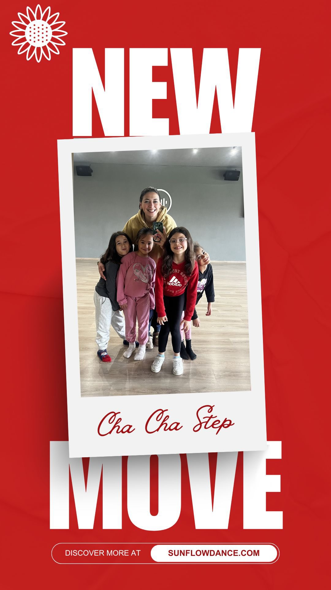 🌻 SUNFLOW Dance Tutorials – Week 9 🌻
This week’s move: CHA CHA STEP 💃✨
Let’s break it down into 6 steps:
1️⃣ Forward
2️⃣ Back
3️⃣ Side & in
4️⃣ Side & And 👣
Count it with the rhythm:
🎶 1, 2, 3 & 4 &
Keep it light, keep it bouncy, and feel the cha cha groove! 😄
📍 Kids dance classes every Saturday
📍 Mosta, Malta
#SunflowDance #KidsDance #ChaChaStep #DanceTutorials #DanceBasics