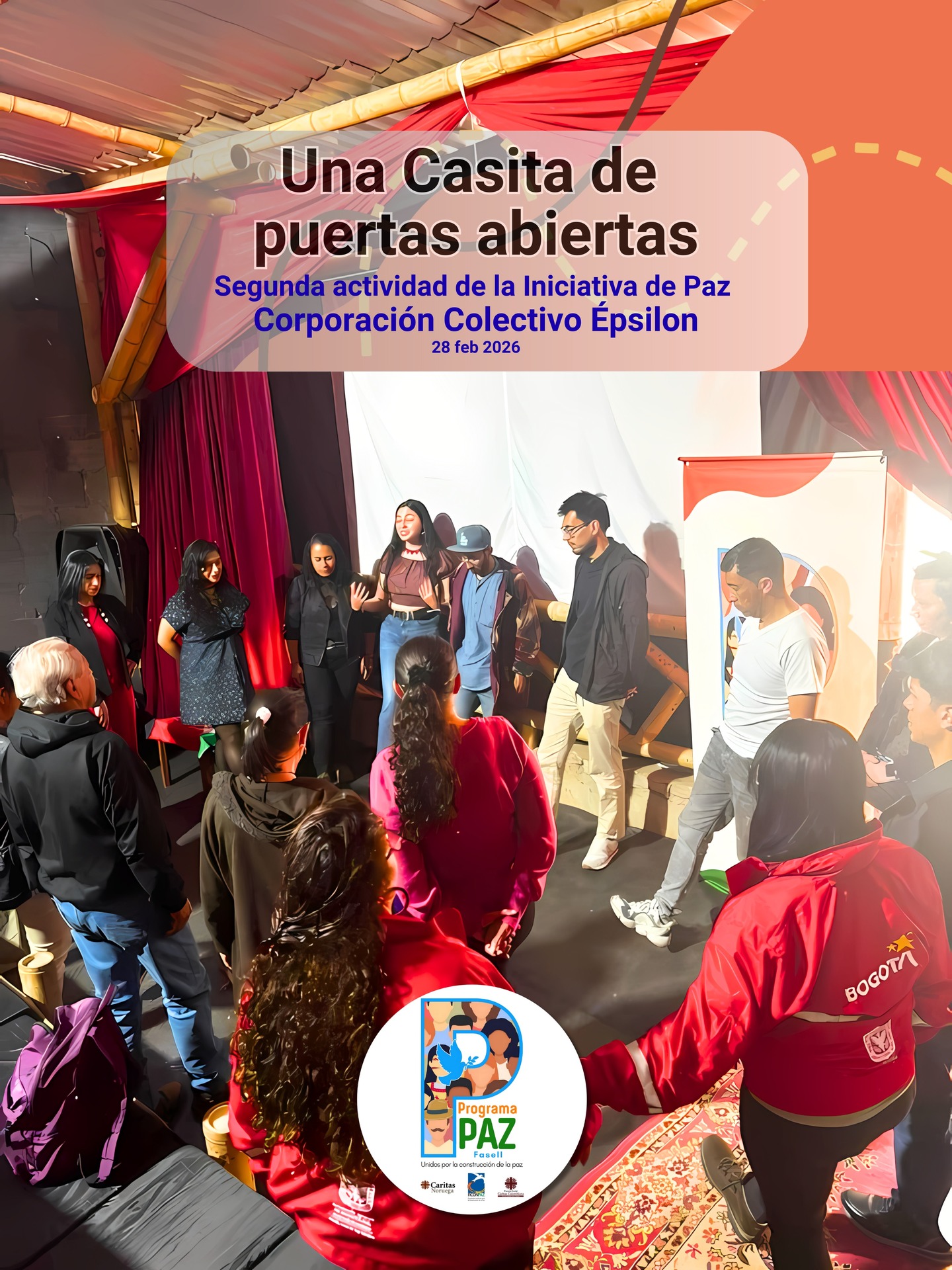 Segunda actividad de la Iniciativa de Paz @colectivoepsilonchiguaza
El Programa Paz - Fase II es acompañado por FICONPAZ, con el apoyo de @caritas_norge
#programapazfase2
#programapazfase2ficonpaz
#unidosporlaconstruccióndelapaz