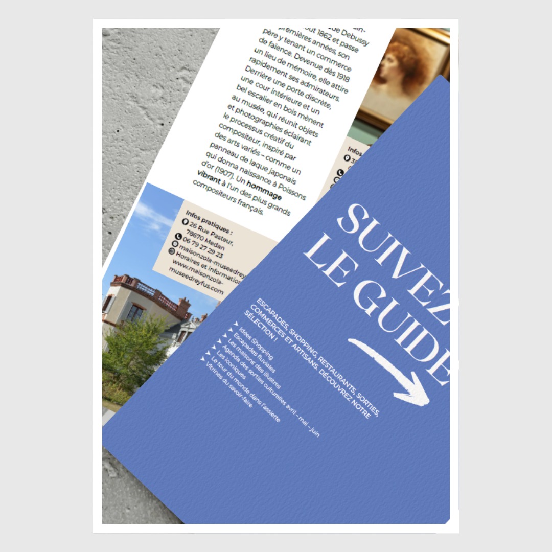 Suivez le guide.
Explorer la ville autrement, redécouvrir ses lieux emblématiques, pousser la porte d’adresses inspirantes ou partir à la rencontre de celles et ceux qui font vivre le territoire.
Dans chaque numéro, la rubrique Suivez le guide vous emmène à travers Saint-Germain et ses alentours pour une sélection de découvertes, d’escapades et de bonnes adresses.
#livinmagazine #saintgermainenlaye #guide #artdevivre #decouvertes #magazine #levesinet #lepecq #marlyleroi #mareilmarly #villennessurseine