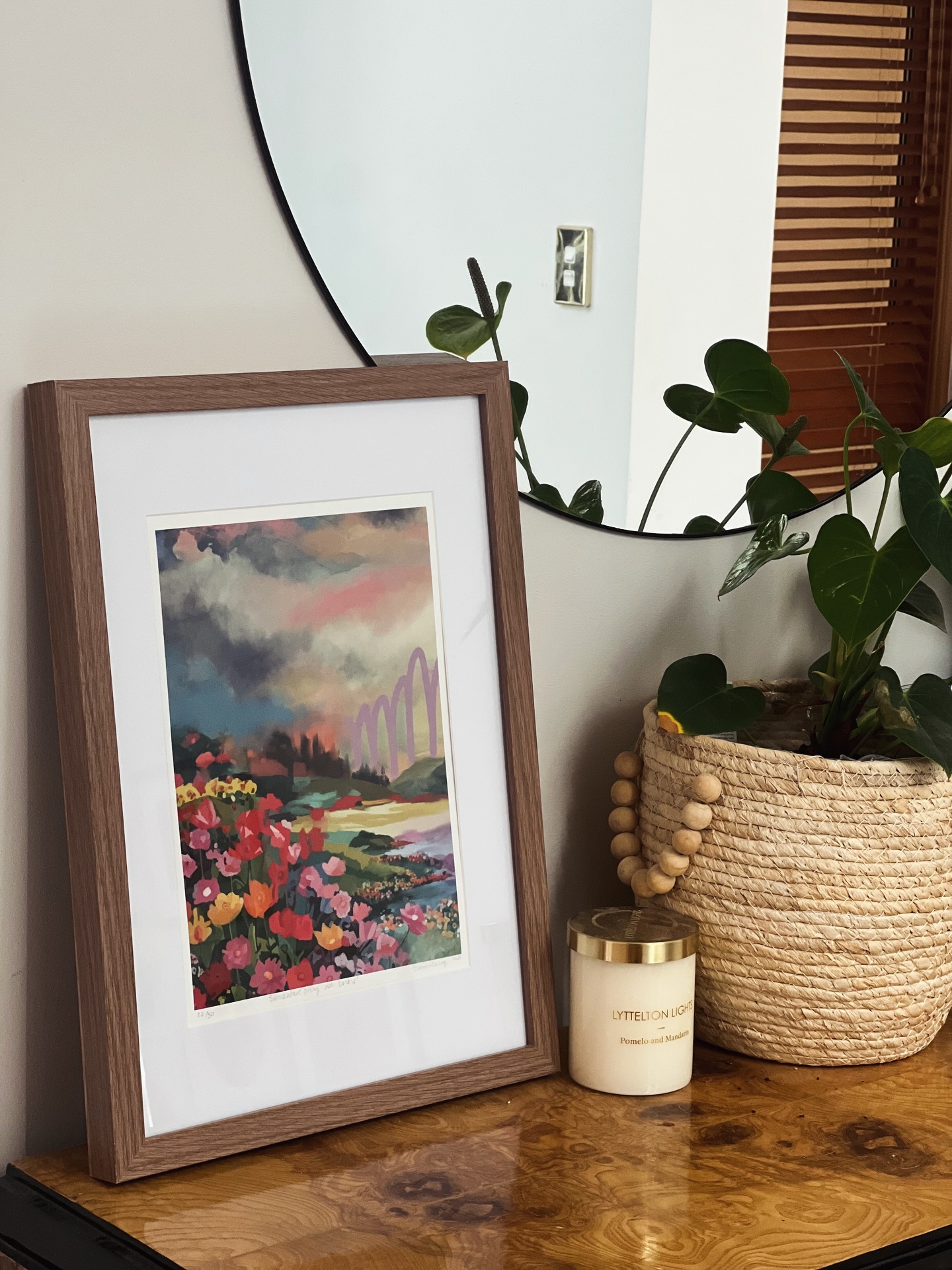 Somewhere Only We Know
One of my fave dreamscape pieces! Did you know you can get it in a4 all the way up to a massive a1? 🥰
You can get it as a print or even printed onto canvas and box framed! This one featured is a Giclee fine art a4 one I have popped into a beautiful matted wooden frame - it would also look amazing framed in white or gold!
Find it here
https://www.biancalaing.com/product-page/dreamscapes-somewhere-only-we-know