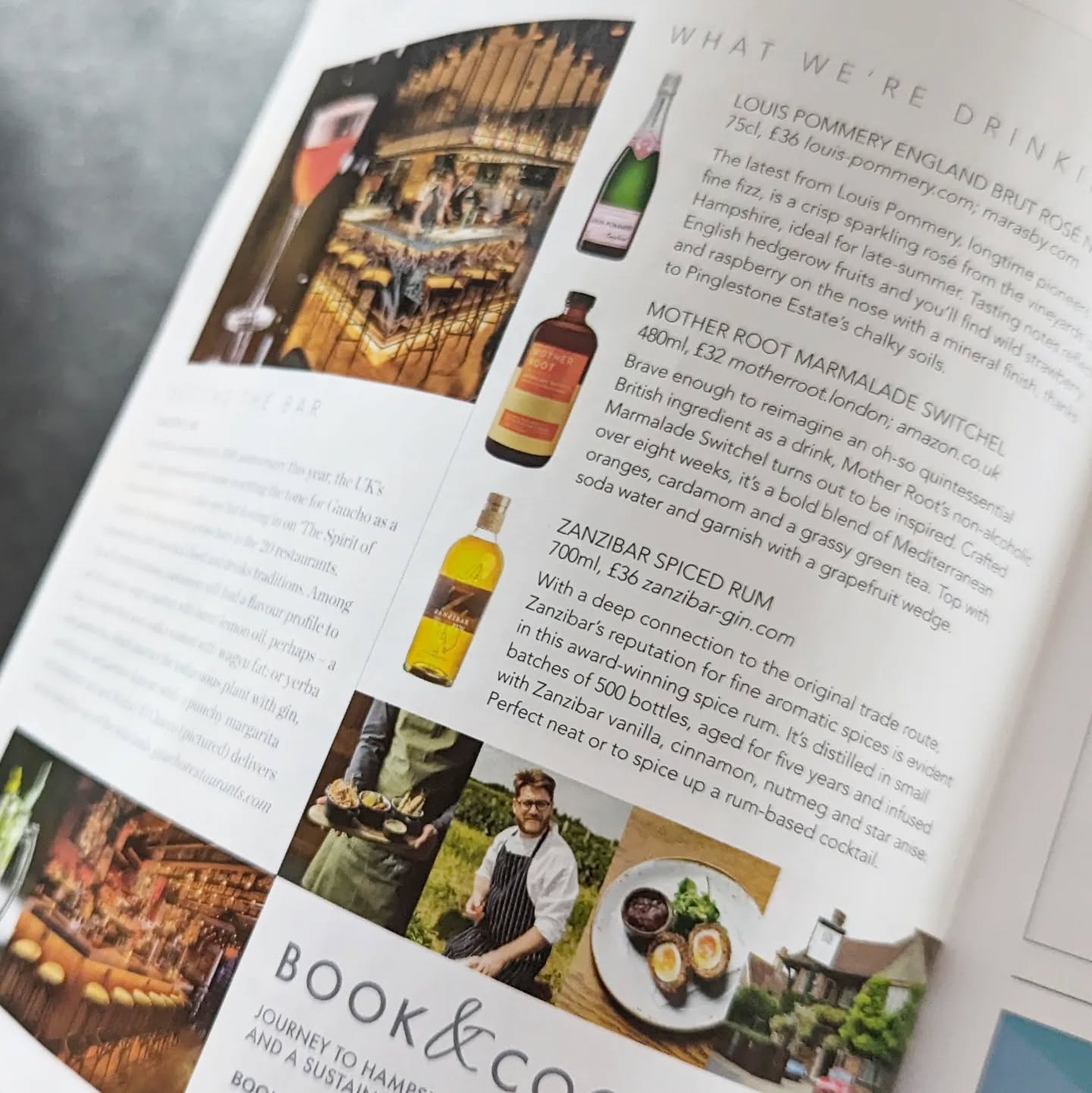 What a surprise to find we've been featured in the "what we're drinking" section of @foodandtravelhq for their August issue!
Our first paper publication feature - available from all good news outlets in the UK! 🙌🏽
We like to think we fit in pretty well with our exotic flavours and Zanzibar being one of the top holiday destinations 🇹🇿☀️
We've actually only got 4 bottles of our first batch of the gin available on Amazon - so act fast if you want to get hold of one! Batch 2 is in the works! Meanwhile we're super pleased with the great feedback we're getting on batch 3 of the rum ♥️
Officially available in the UK and Zanzibar for our trade customers - interested in adding a bit of spice to your menu? Please get in touch via DM! 🌶️🥂
#hakunamatata #zanzibarrum #zanzibar #zanzibarspicedgin #spices #zanzibarbeach #tanzania #travel #foodandtravel #tasteofthespiceislands #cocktails