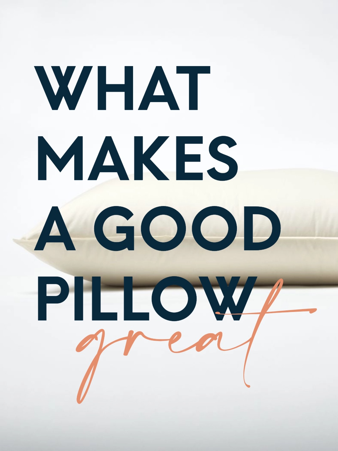 What makes a good pillow GREAT…
We’ve got it!
Get comfy and sleep better.
Comment PILLOW for our how-to-guide to keep your pillows clean.