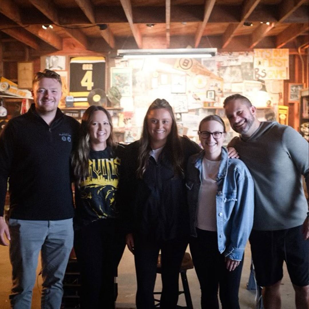 roadtrip to tiverton, ri 🤝 the stitches video
What a fun and unique project this was! We had the opportunity to work with @gykantler on the opening video for our Centennial Season. They kindly invited our team for a behind the scenes look at how we can add a few extra stitches to the 100 years of Bruins history. This video came out better than I think anyone could have imagined and it just pulls at the heart strings 💛🤎🖤