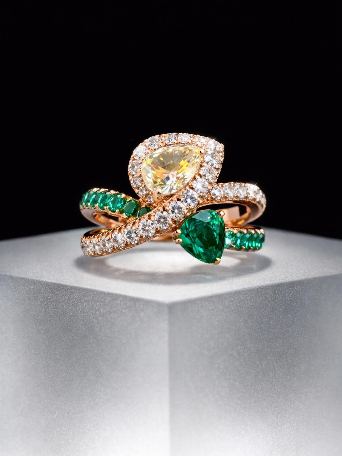 Fancy yellow pear-cut diamond and heart-cut emerald, set in a band of diamonds and emeralds.
Crafted for those who appreciate exceptional detail.
Discover more at Vienna Jewellers.
📞 012 460 7231
📧 mmf@alexa.co.za
🌐 www.viennajewellers.com
#ViennaJewellers #EmeraldAndDiamond #FineJewellery #LuxuryDefined #StatementRing