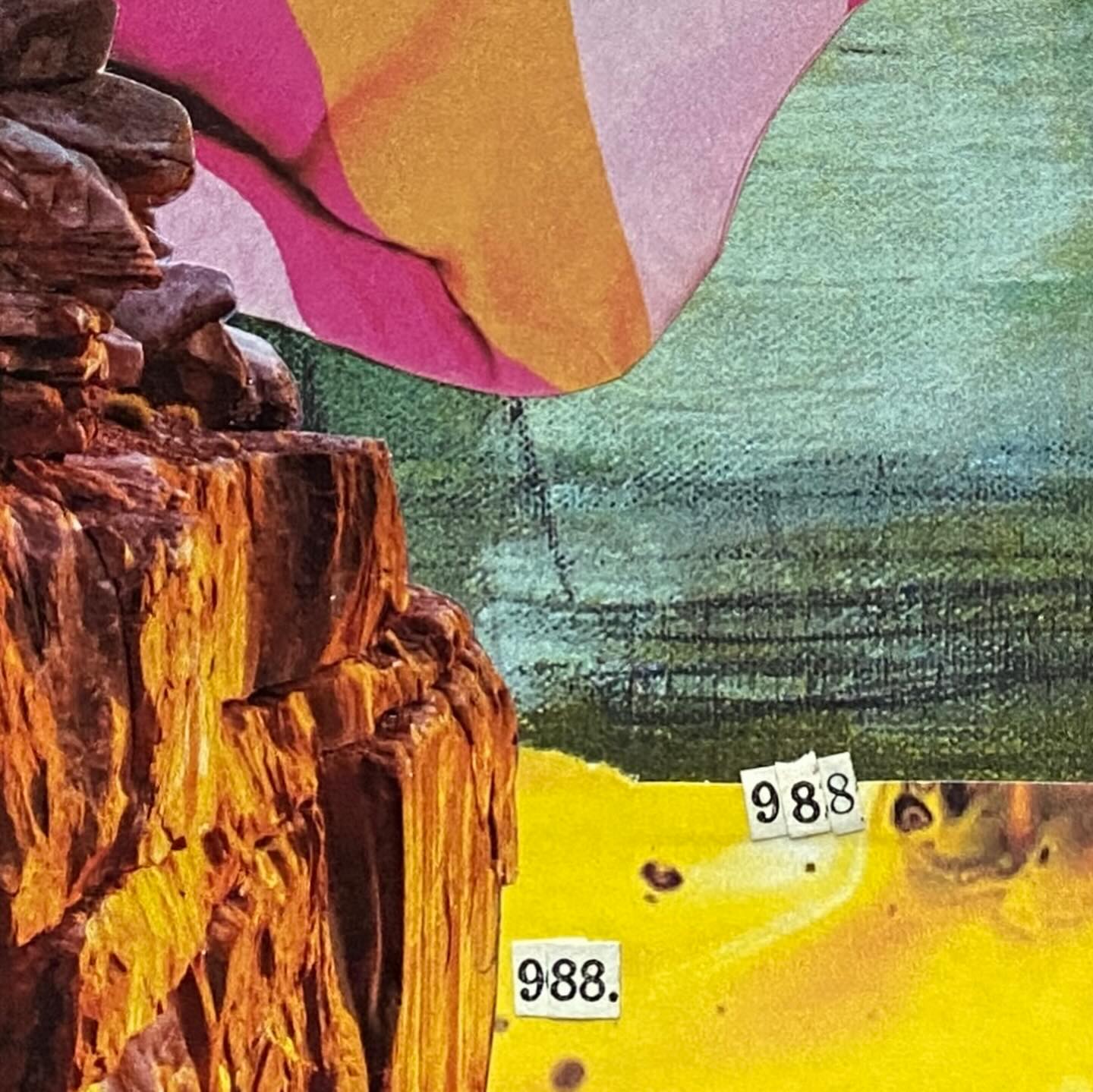 If you are struggling, PLEASE talk to someone. You can also dial the 988 Suicide and Crisis Lifeline. You are not alone.
Detail from mixed media collage “Your Story Matters” ✨✨ in loving memory of those who struggled with mental health issues in this life.
#youarenotalone #yourstorymatters #mentalhealthawareness #collageart #jengatz