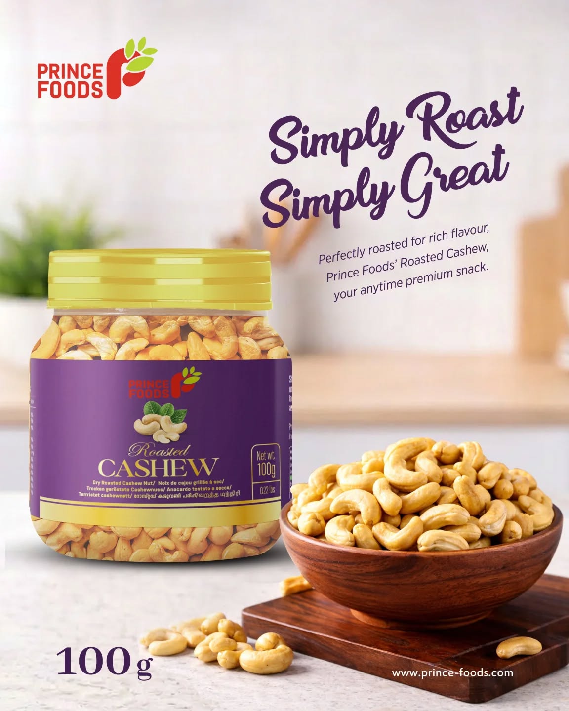 Roasted to perfection, savored with delight! 😋👌
Grab your pack of Prince Foods' Roasted Cashews now and elevate your snack game!
Link in bio
Also available stores near you
#PrinceFoods #RoastedCashew #snacktime