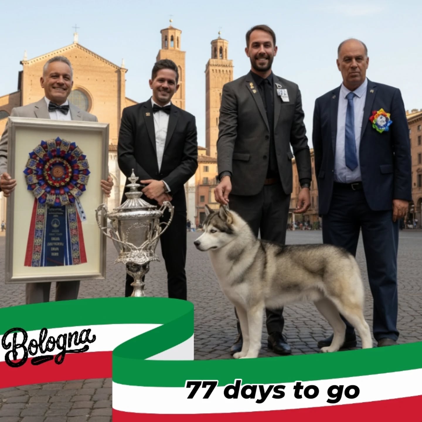 ⏰️ 77 days to go ➡️ Italy
#worldchallengeoftopdogs2026 #wds2026🇮🇹 #teamKnox