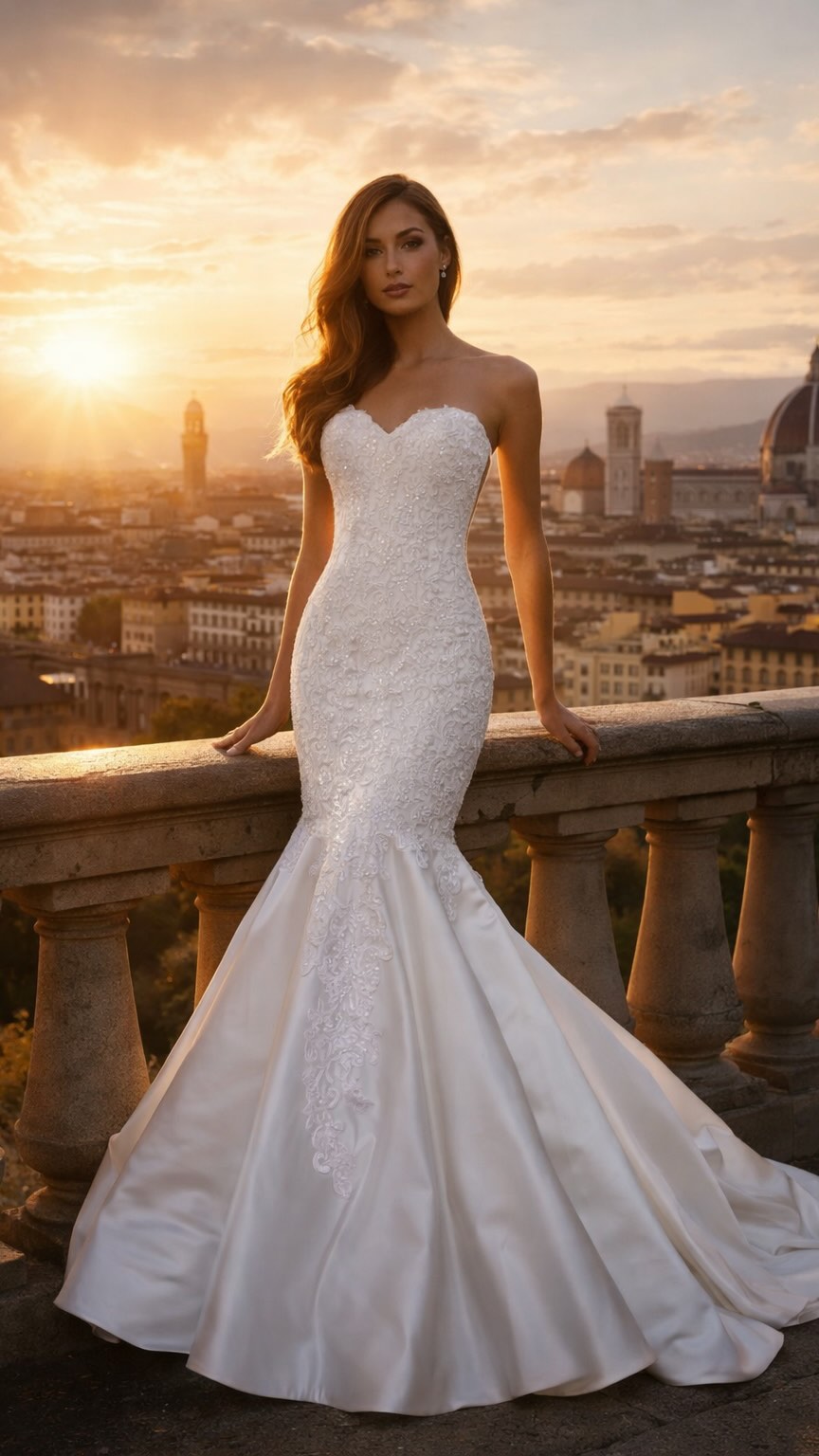 Custom elegance, designed to shine.
This stunning mermaid gown was designed and made by Glowing Girlies, featuring hand beaded lace detailing and a sculpted silhouette that celebrates timeless bridal beauty.
For brides who want something truly unforgettable. 🤍
#GlowingGirlies #CustomBridal #BridalDesign #IrishBridal #WeddingDressInspo