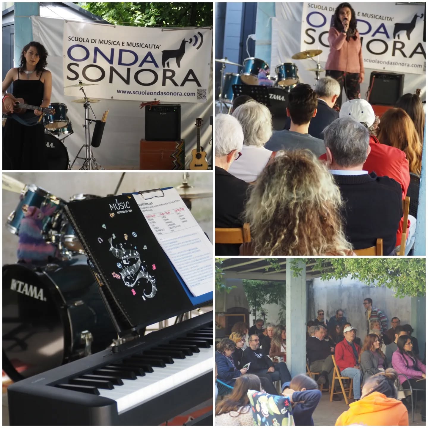I SAGGI di ONDA SONORA!
Due giornate bellissime, piene di passione, sfide personali, amicizie e condivisione.
Un'avventura che per molti è iniziata solo qualche mese fa, ma grazie al coraggio, all'impegno, al sostegno reciproco e alla passione per la musica, ha regalato emozioni e grandi soddisfazioni.
Siete stati tutti bravissimi.
Siamo orgogliosi di ognuno di voi e delle vostre conquiste.
E io non posso che gioire di essere parte di questa realtà che, insieme a voi, cresce ogni giorno di più e porta con sé la genuinità e la bellezza della musica.
Siamo una bomba di energia musicale.
Siamo ricordi che ci porteremo sempre dentro.
(E se non bastasse, ci sono le targhe ❤️)
Grazie a tutti - tutti - tutti.
#musica #MirafioriSud #casanelparco #scuolaondasonora #scuoladimusica