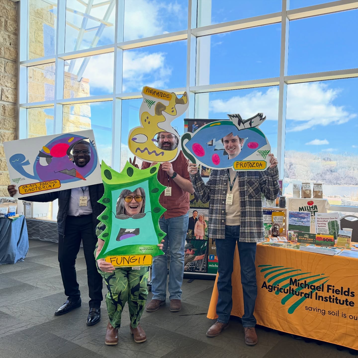 MFAI Staff had so much fun learning and connecting with friends old and new at this week’s @savannainstitute Perennial Farm Gathering. Thanks to all who stopped by our booth, who joined Policy Director Chuck Anderas for his talk on building power to make systemic change, and all who made this event so inspiring.