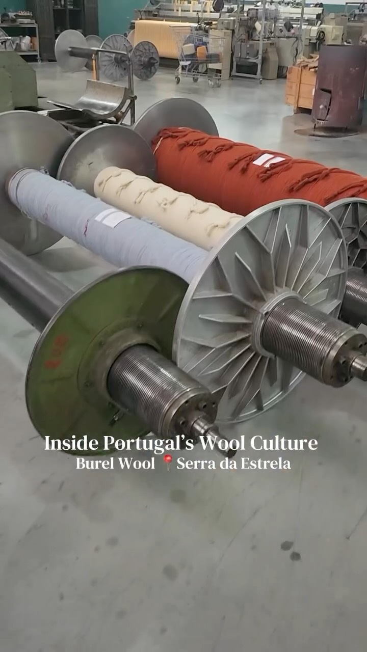 @burel.factory does more than produce stunning wool products—it contributes to the preservation of the local culture that relies on it. Made from durable, water resistant sheep’s wool fabric, Burel Factory (there are a handful of other brands) creates modern textiles, fashion and accessories using centuries-old machines at its 19th-century factory in the village of Manteigas. An ancient product, Burel wool was historically woven into capes as protection for the shepherds of Serra da Estrela during harsh winters. The cape continues to be a symbol of resilience. A tremendous inspiration to us, Burel is at the core of the Wool Tours we’re curating at Portugal Less Traveled.
#portugal #wool #portuguesewool #visitportugal #experience