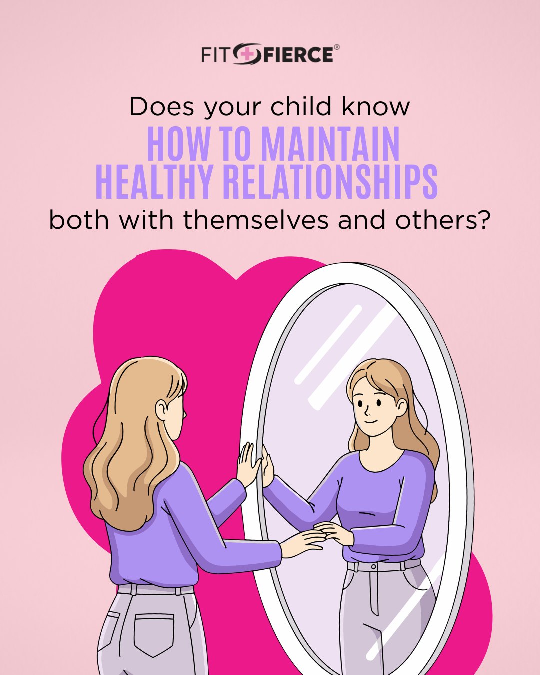 Learning to maintain healthy relationships is a life skill. Our Fit & Fierce lesson helps girls build self-respect and strong connections with others. 🤝🏻
If you want this foundation for your daughter, Fit & Fierce is the place to start! https://www.fitfierce.com/register