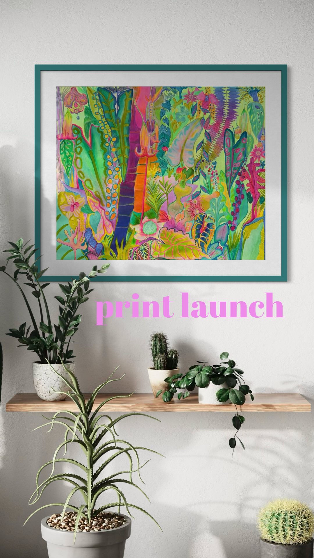 New print release: If you’re wanting to add a tropical botanical feel to a room,
and you’ve been thinking of subscribing to my mailing list..now is the time!! 💌🌸🌺🌸
The first 20 orders will enjoy 50% off with a special code sent out to my subscribers (check your inbox) or wait until tomorrow’s Insta Stories post to find out!
This is the ‘large’ size limited edition giclée print (100cm x 83cm) of ‘Equatorial Goldenhour’ and there’s only 50 available.
You can sign up via the link in my bio 🔗 or visit my website: www.kathrynsillince.com
Thank you so much as always for your support and encouragement for my work 🌺🌸🌺
Launches this Sunday 22nd March at 12pm noon GMT
🔗 in bio 🌈🌴
.
.
.
.
.
.
.
.
.
.
#botanicalart #printrelease #printlaunch #botanicalprint #botanicalartist