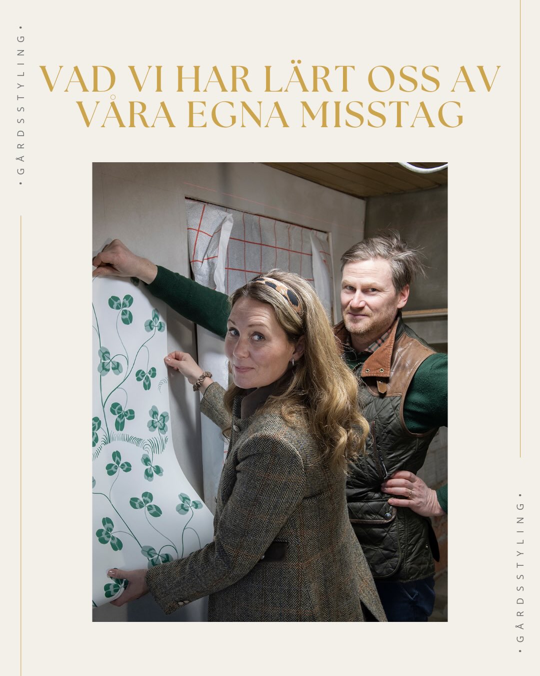 Vi har renoverat väldigt mycket genom åren. Med varje projekt samlar man på sig erfarenheter – och lär av sina misstag. Utöver våra egna renoveringar har vi också arbetat tätt tillsammans med våra kunder i deras projekt, och där har vi fått ännu fler lärdomar. Några viktiga lärdomar:
• Att inte vara mentalt förberedd på renoveringens olika faser.
I början är man nästan nykär i projektet – motivationen och energin är på topp. Men förr eller senare kommer dippar. Om man vet om att de kommer och är förberedd så är det mycket lättare att hålla ut hela vägen.
• Tidsoptimism.
Det här är något där vi själva ofta faller in i. Ett arbetsmoment kan inte bara beräknas utifrån hur lång tid det teoretiskt borde ta. Man måste också räkna med helheten: flera personer involverade, leveranser, väntetider, ens egna ork och ett generellt högt tempo i projektet.
• Att inte vara tillräckligt tydlig med sin vision.
”Ett grönt kök med ett naturligt trägolv” kan låta självklart. Men om tio personer hör den beskrivningen kommer de sannolikt att se tio olika bilder framför sig. Därför är det viktigt att vara tydlig – både mellan er som par och i kommunikationen med hantverkare. Ingen ska behöva göra egna tolkningar (tro mig 😳🙈)
• Att inte kunna ta snabba beslut när det behövs.
Att vela eller ändra sig under en renovering påverkar projektet mer än man tror – både i tid och pengar. Punkt!
• Att inte budgetera för den lösa inredningen.
Mitt i en renovering vet man att allt kostar pengar och det känns ok. Men när slutet närmar sig känns varje extra krona väldigt jobbig. Risken är då att man inte unnar sig (eller har möjlighet) att färdigställa rummen. Om man inte redan räknat med kostnader för saker som gardinstänger, en ny soffa eller garderobsinredning finns risken att hemmet aldrig riktigt känns klart. Och man vill inte prioritera bort dessa delar.
Listan skulle kunna göras lång. Vill du prata mer om ämnet är du varmt välkommen att skriva till oss direkt, det vore jättekul.
Har du gjort något misstag i en renovering som du vill dela med dig av? 😊
#gardsstyling #renoveringsprojekt #renoveringsresa #husdrömmar #husrenovering