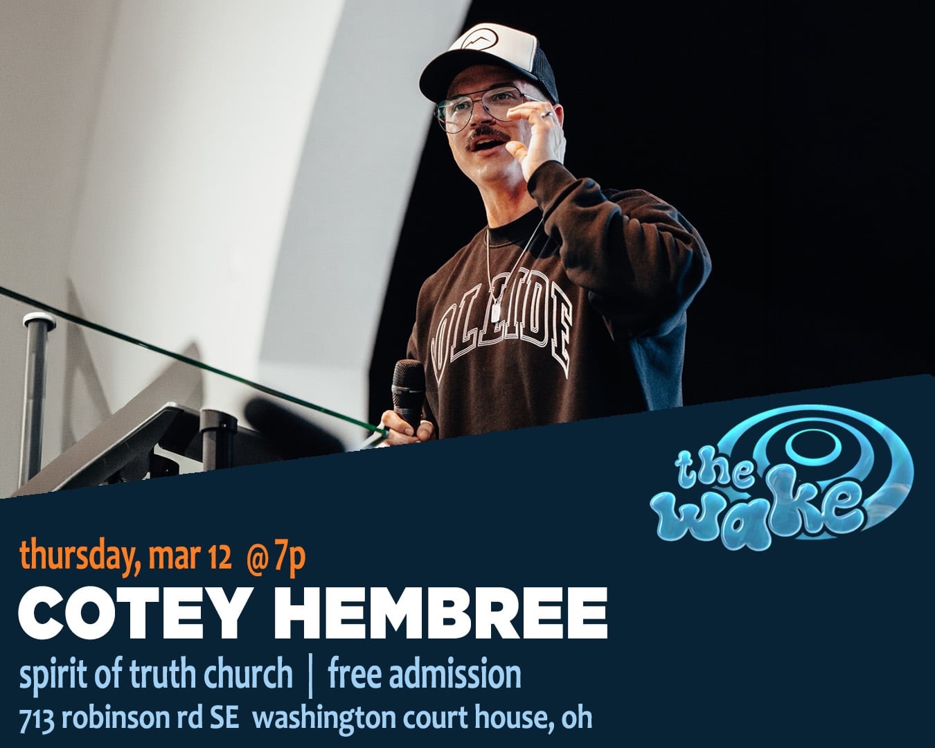 Tonight at 7pm ๐๐๐ The Wake is back on Thursday nights and we canโt wait to see you. ๐ซต๐ฝ #thewakewch