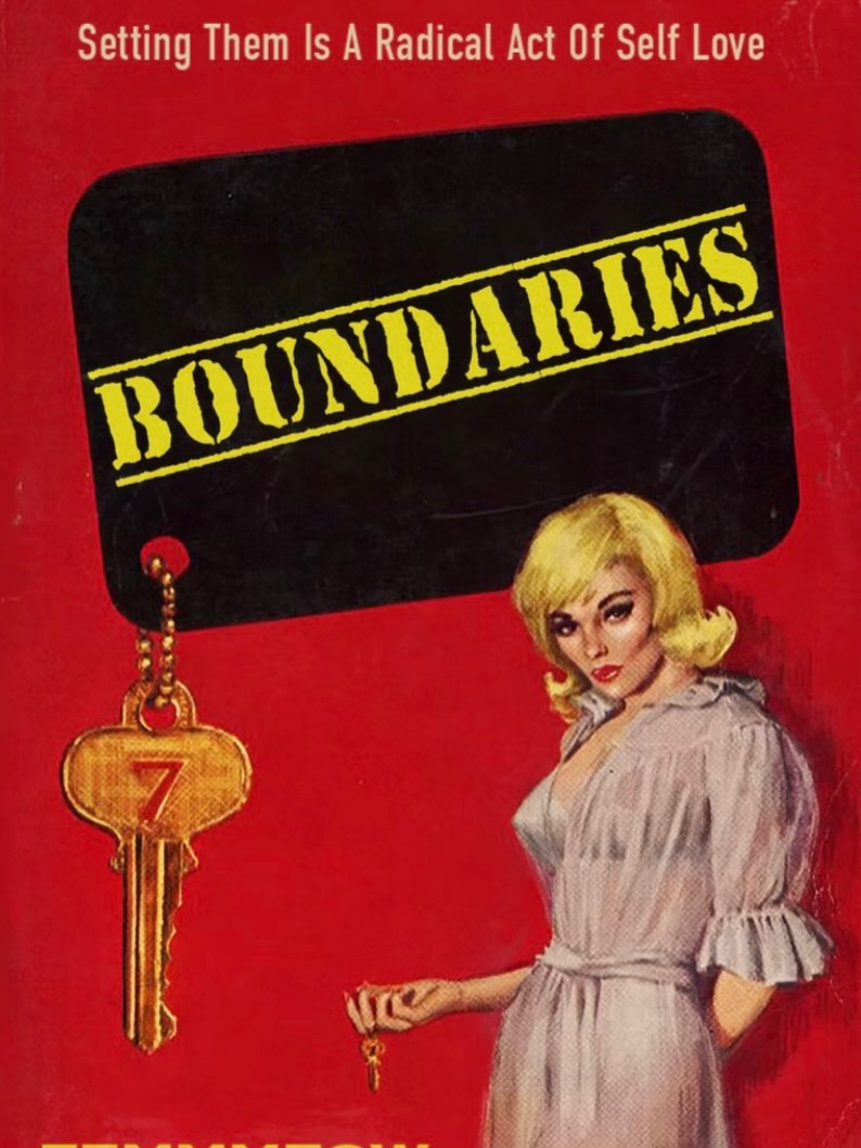 Reminder that your boundaries are sacred and necessary for forming community 💖 TikTok by @5hahem 💚