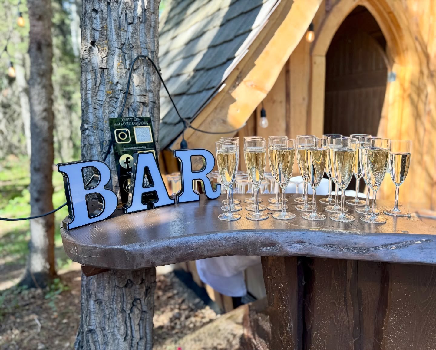 #aaamobilebartending #champagne #bar #weddingbartenders