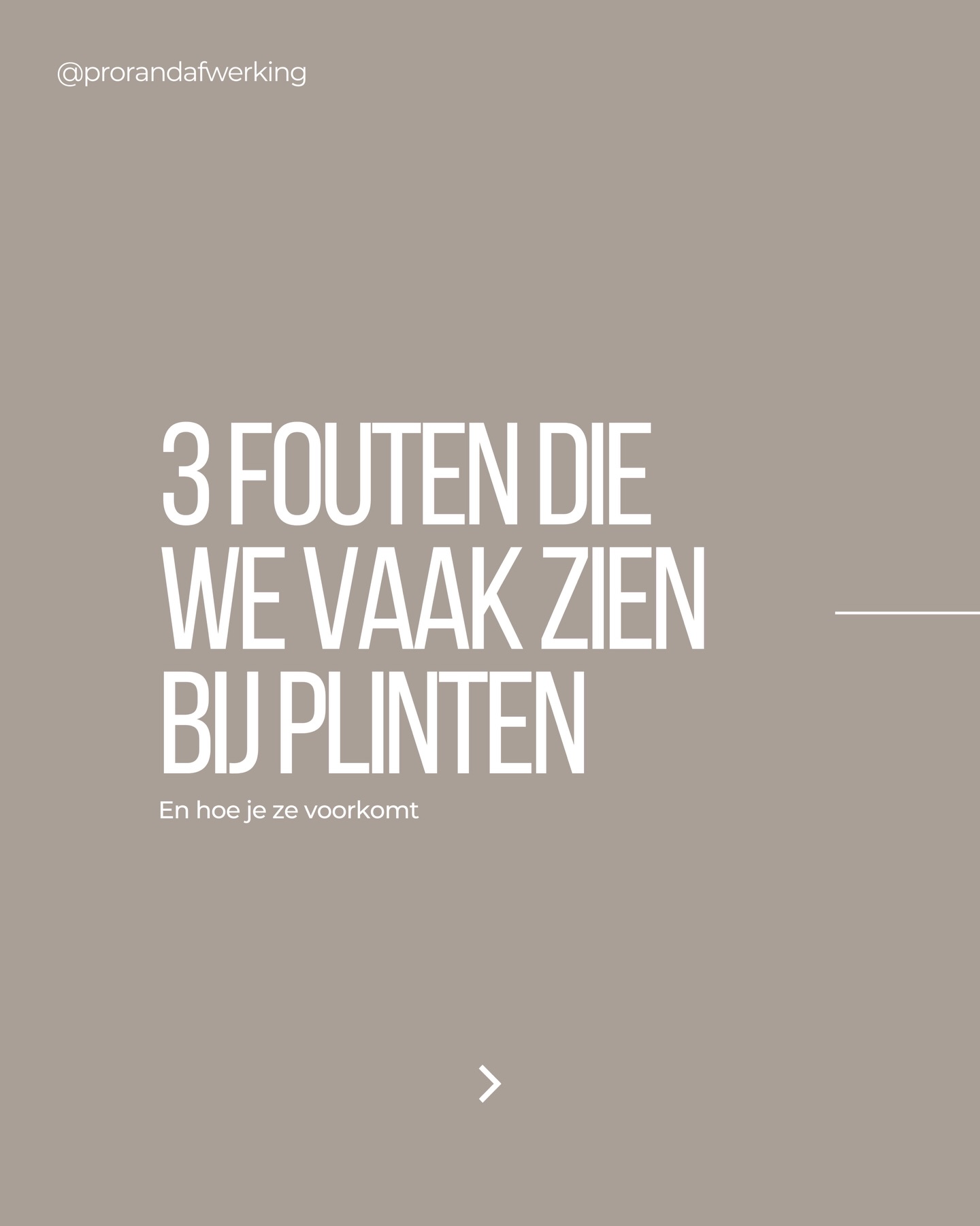 Waar het bij sommigen misgaat: de verkeerde plinten kiezen. Kies daarom de juiste plint of laat je adviseren. πͺπΌ
#plinten #interieurafwerking #vakwerk