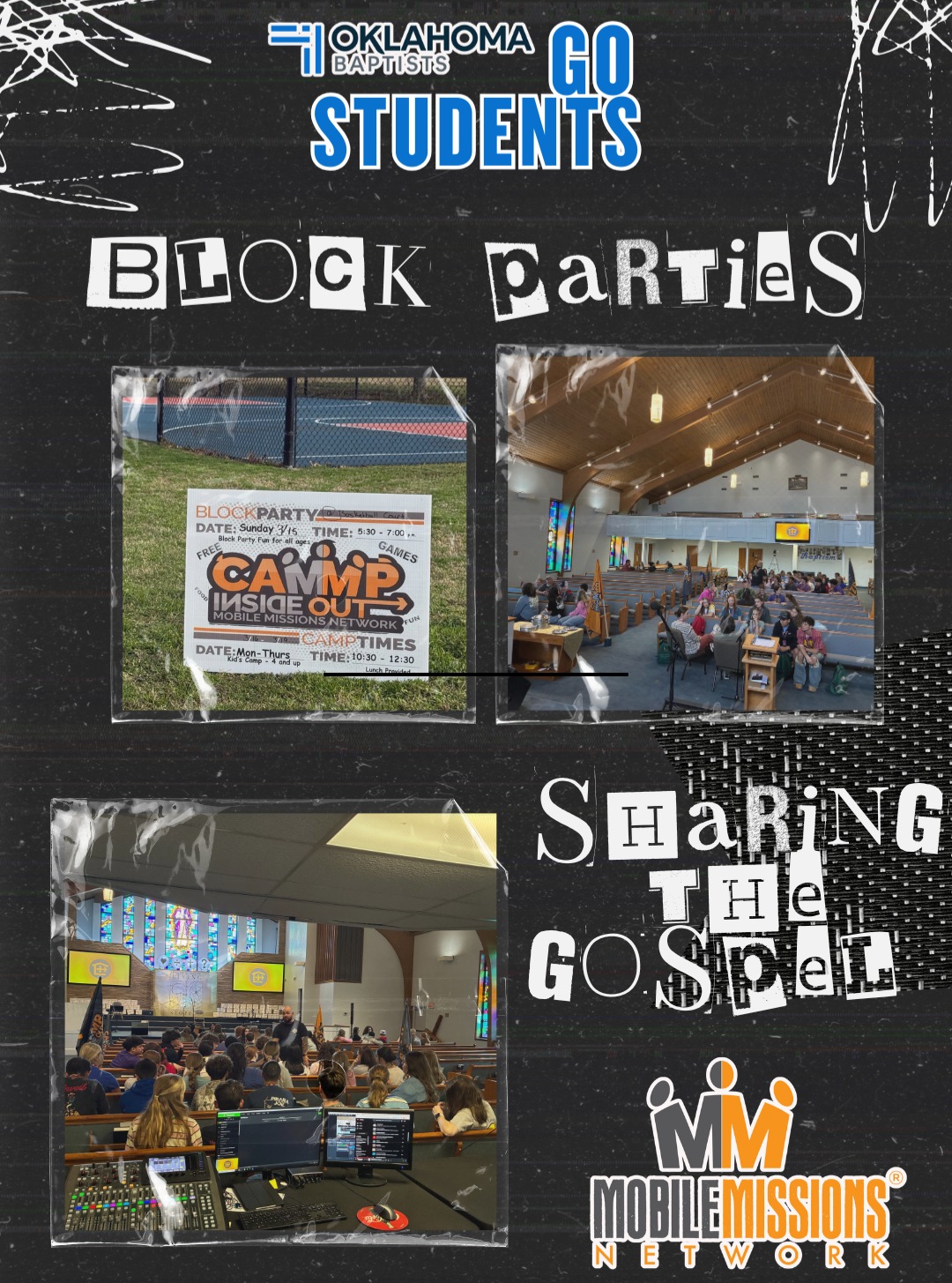 Block Parties are about to begin! The mission teams spent the afternoon preparing to share the gospel, Pray the Lord will go before us this week!
