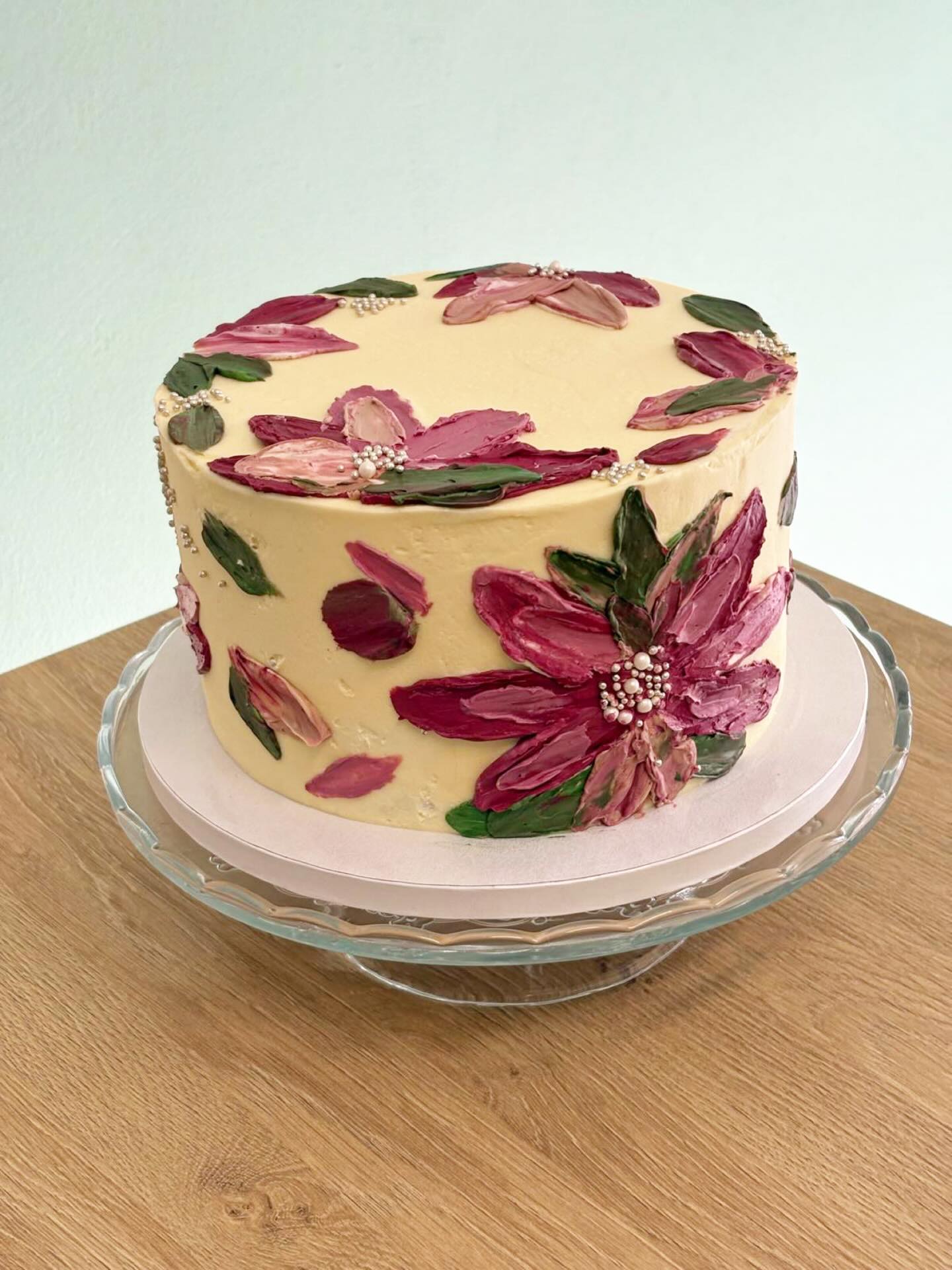 Narozeninový dort #narozeninovydort #dort #dortskvetinami #sladkepohladi