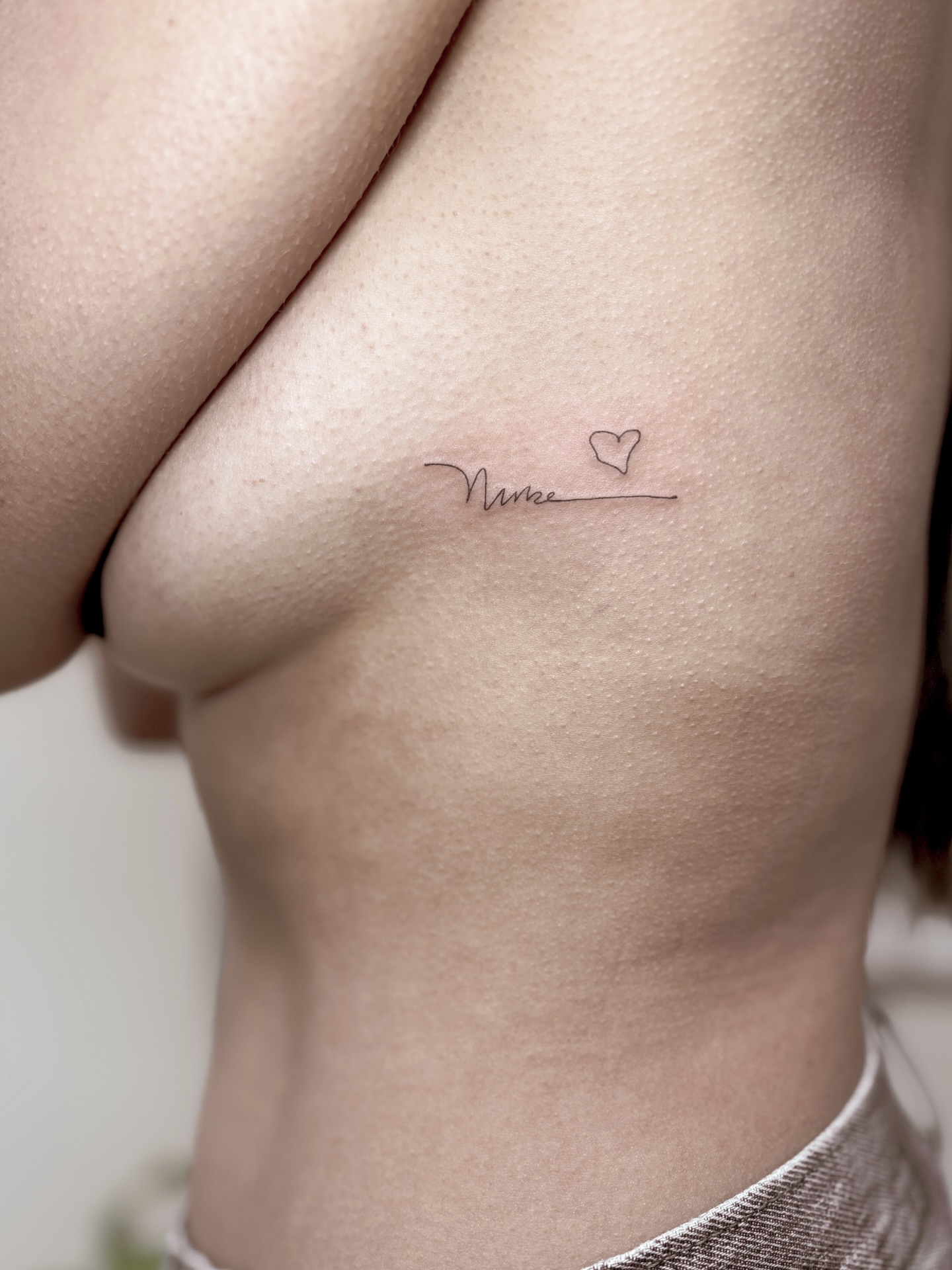 Special handwriting tattoo.
#handwrittentattoo #fineline #finelinetattooartist