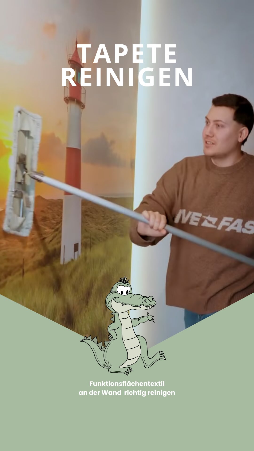 Der Frühling kommt 🌷✨ Zeit für den Frühjahrsputz!
Wir zeigen euch, wie ihr euer Crocodile an der Wand ganz einfach und gründlich reinigt 👌
#handwerk #fugenlos #malerundlackierer #tapete #fftextil #crocodile #frühjahrsputz #sauber #putzen #einfach #reinigung
