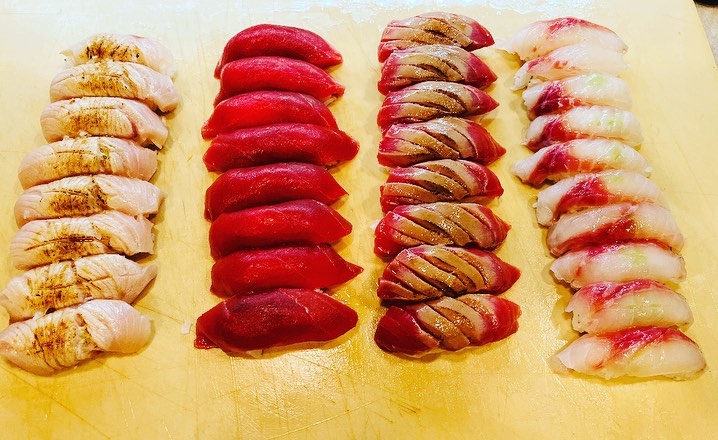 Specialty Nigiri ! Perfect Bites 🤯😉🔪
#catering
#sandiego
#nigiri
#sushiassassin