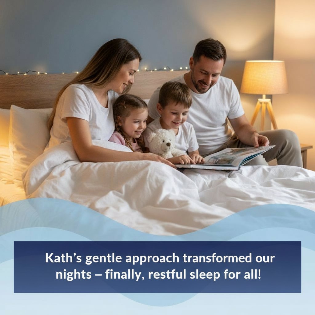 Restful nights really do change everything. Imagine the whole family waking up refreshed.
This family trusted my gentle, expert approach. Now bedtime is calm, and everyone sleeps soundly (yes, even the parents!).
Ready for your own transformation? Comment SLEEP HELP to start your journey.
#sleepmatters #gentleparenting #sleepnanny #tiredmums #parentinghelp #familyhealth #sleepsupport #mumwellness 😴✨