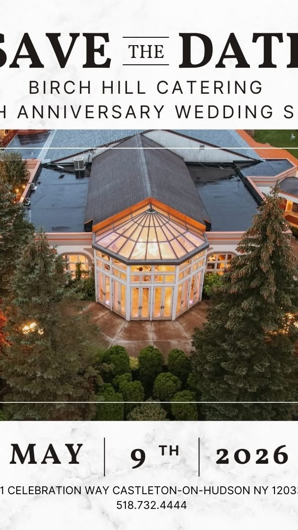 Less than two months away we are hosting a wedding show at @birchhillcatering !
Be sure to come and taste, talk, experience, meet local professional and get excited about wedding season 💍💍
Prospective couples and there families are invited
Please use the link in our bio to register today!!