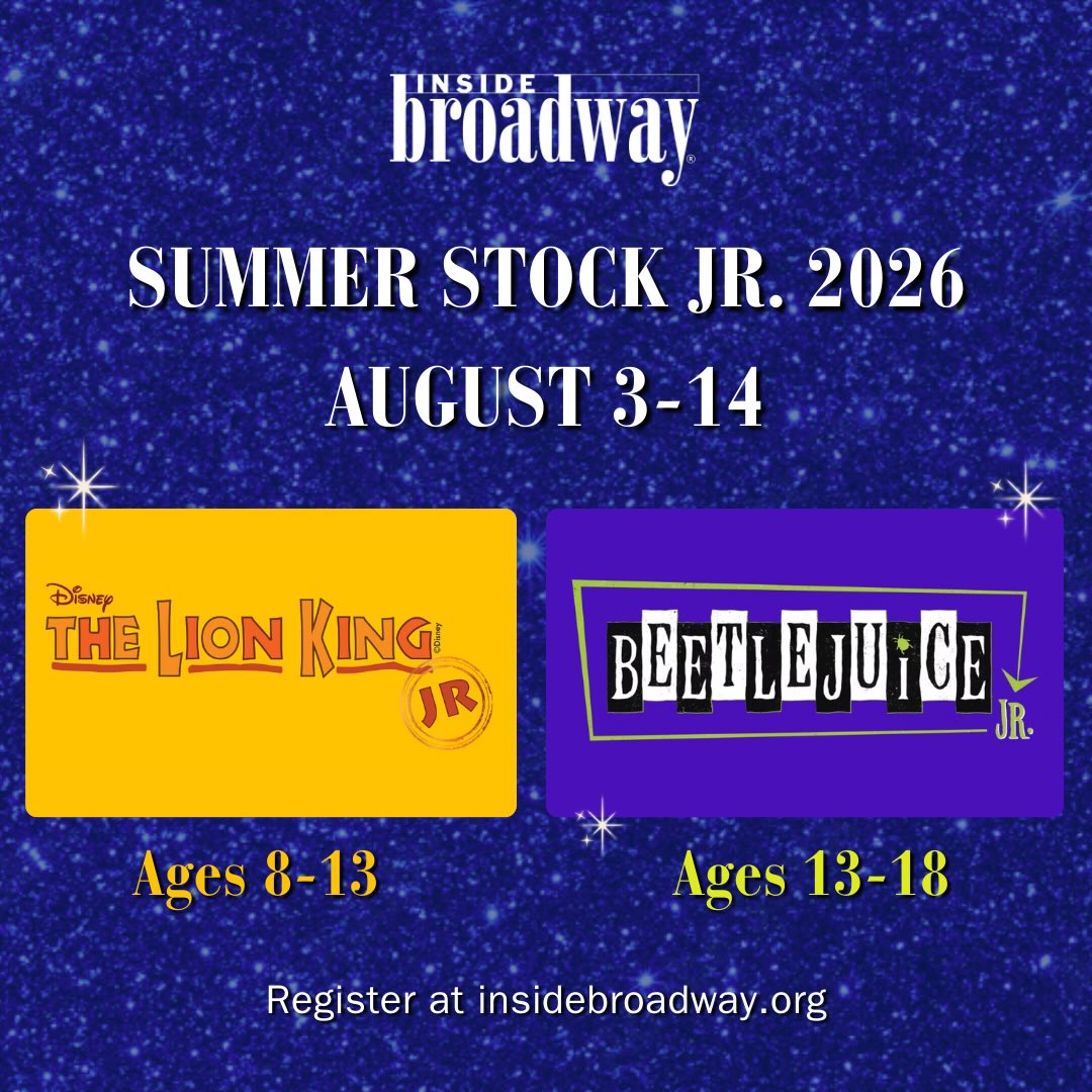 Registration for Summer Stock Junior 2026 is now OPEN! 🚨
Summer Stock Jr. is a two-week, musical theatre intensive for students passionate about the performing arts. While working with industry professionals, our students learn the necessary skills to perform in their own musical, helping them grow both as an artist and an individual. This program also gives students access to special Q&As with Broadway professionals and a matinee ticket to a Broadway show.
Register at the link in our bio!