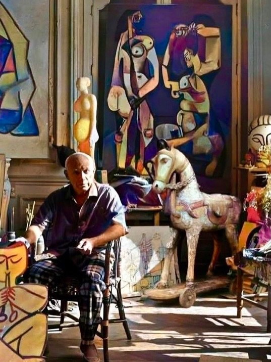 Three artists. Three centuries. One enduring subject: the horse.
As I reviewed George Stubbs’ extraordinary horses at the National Gallery this week, and organised the major exhibition of Arnold Friberg’s equestrian paintings at Mall Galleries last month - I am reminded how striking and how often the horse appears throughout art history.
For George Stubbs, the horse became a subject of extraordinary anatomical observation and presence.
For Arnold Friberg, it carried nobility, strength and heroic symbolism — perhaps most memorably in his portrait of Queen Elizabeth II.
For Pablo Picasso, the horse took on a very different meaning — appearing repeatedly in his work and most dramatically in Guernica, where it becomes a powerful symbol of chaos and suffering.
Across centuries, the horse has remained one of the most compelling subjects in art.
The horse has inspired artists for centuries.
Which depictions of the horse in art have stayed with you most?
Image 1 Pablo Picasso – Studio
Image 2 George Stubbs – Horse
Image 3 Arnold Friberg – Queen Elizabeth II
#Picasso #ArnoldFriberg #GeorgeStubbs #firstfreedomart