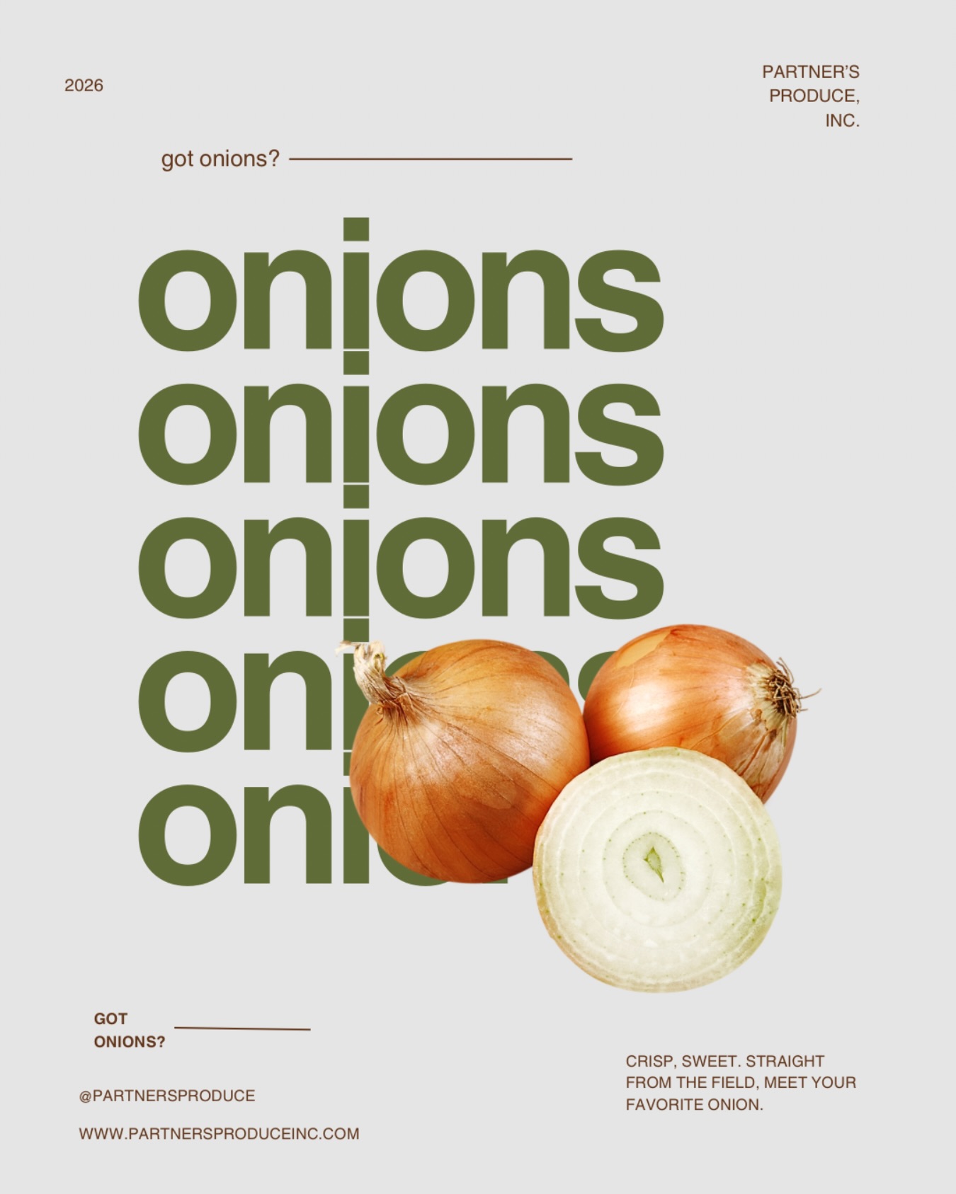 Quality starts below the surface & beneath every great meal is a simple beginning.
#agriculture #onions #processing #manufacturer #farming