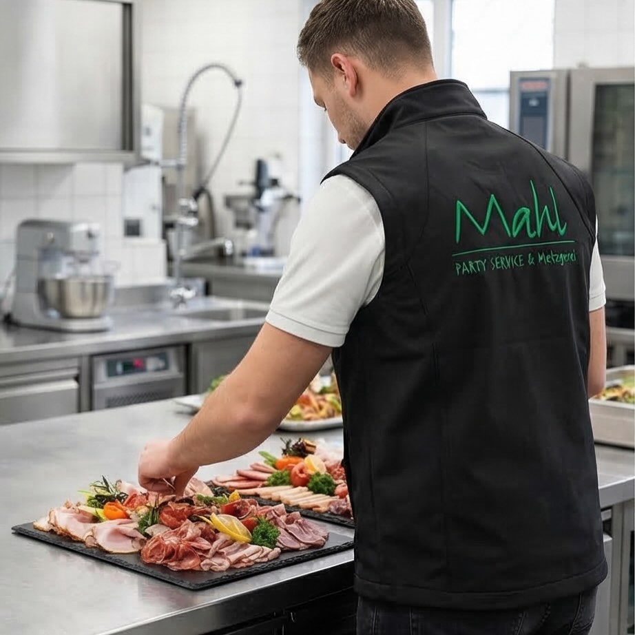 Neue Ausstattung für das Team der Metzgerei Mahl #workwear #derkünzederdruckt #derkünzederstickt #supportyourlocalmetzger #textildruckwetterau