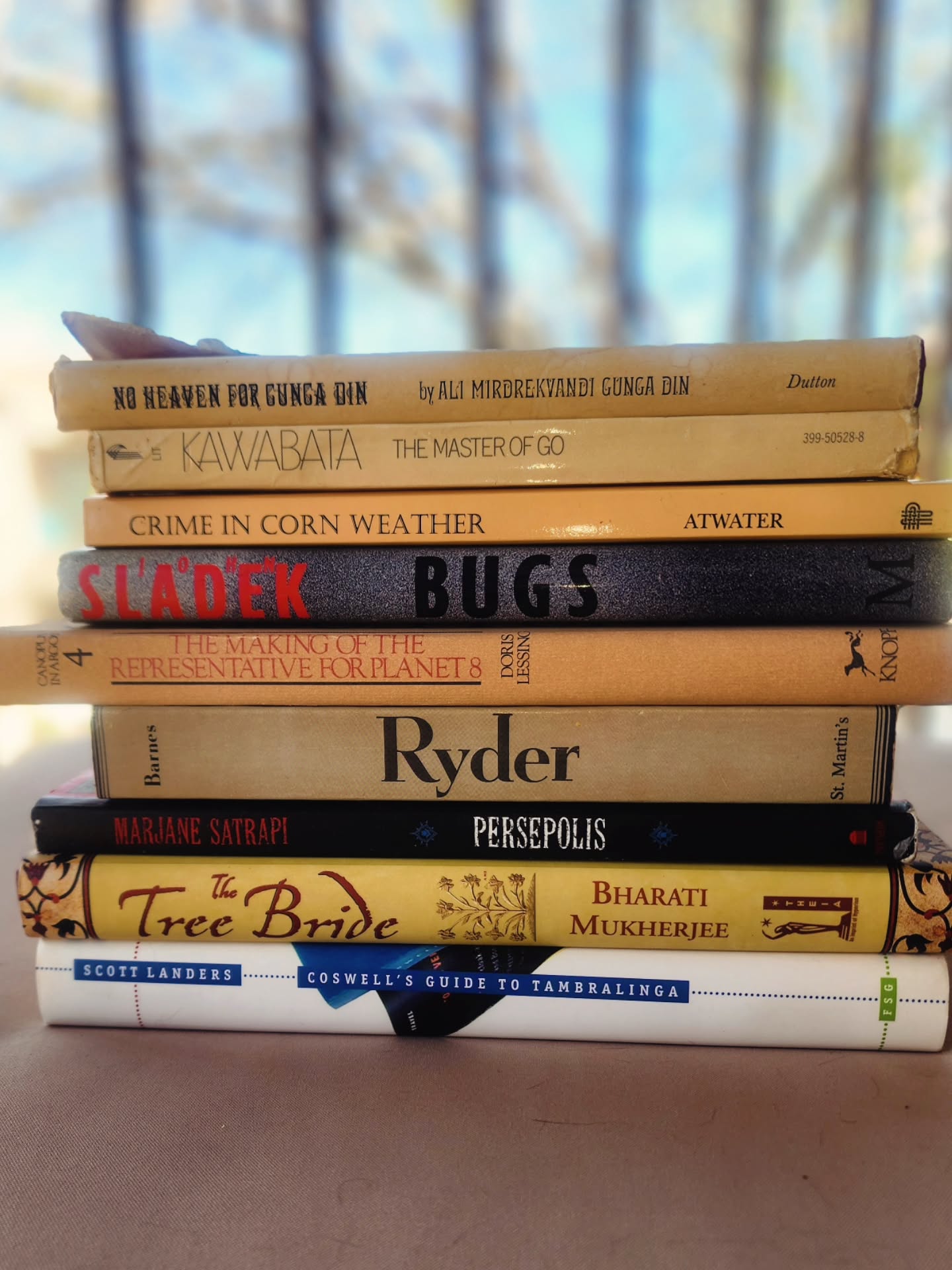 My selection from the @lasvegasbooks charity book sale. I chose these mostly on vibes -- its an eclectic group for sure π any votes on what I should dive into first?
#booklover #readingandwriting #readeverything #used books #lasvegasbooks