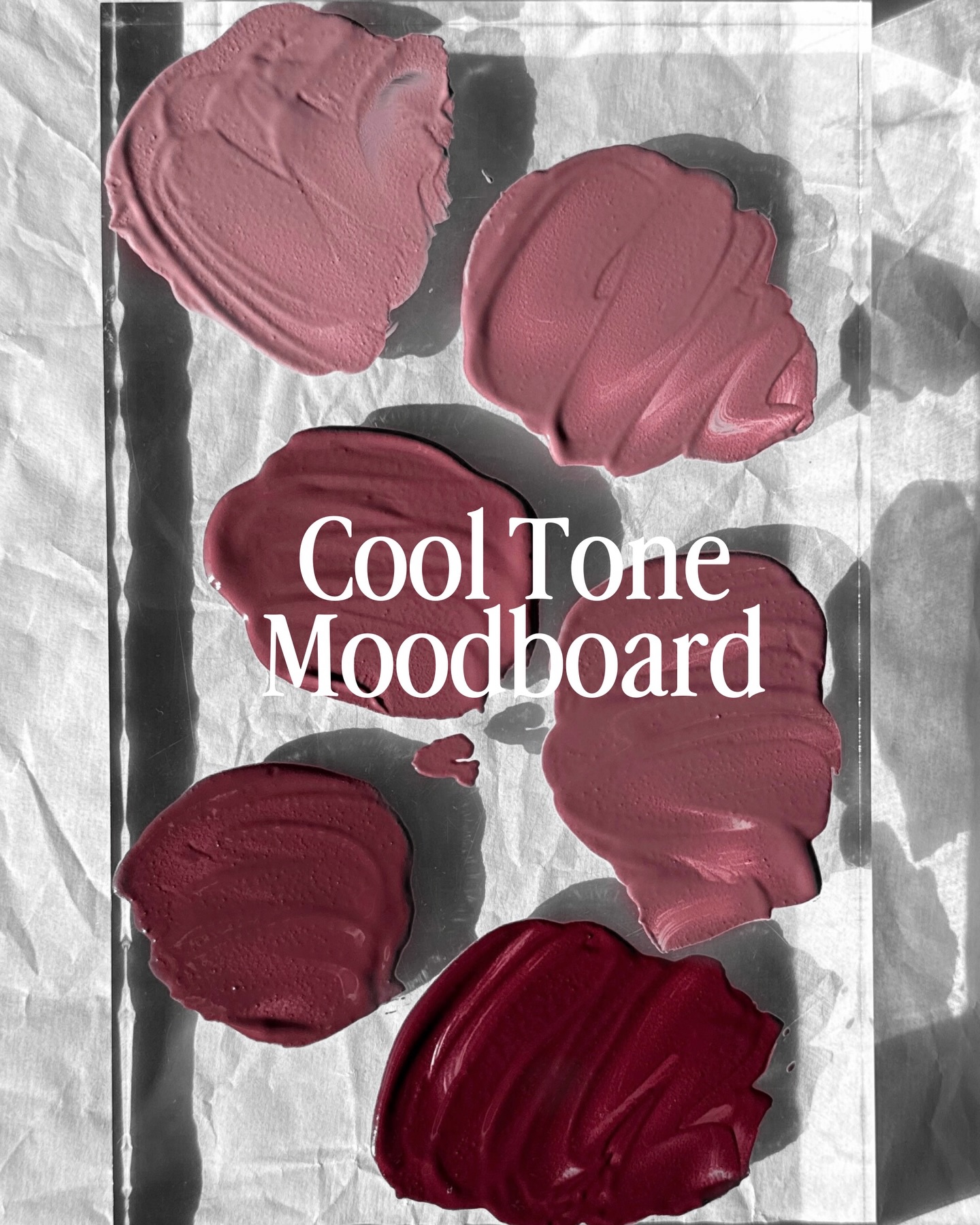 A little Saturday cool tone blush moodboard! Someone in our Q&A yesterday asked how we come up with colours, and one of my favourite things to do to is just to mix mix mix.
No measuring, no calculating, just vibes lol. These shades here are made up from the same 5 pigments (white, orange red, blue red, blue, violet) in different proportions. Swipe to see the kinda tones they represent in my head.
Then from this point on if we were for real trying to make a shade for sale, we’d look at which directions we like and continue tweaking. Half the time a colour may look pretty on a palette like this, but look like trash on the skin 🤷🏻♂️
I can for example easily make 5 samples with varying pigments that look like “blackcurrant juice” at face value but they’d all look different when sheered out.
This only took about 10-15 minutes to do, but making the finalized versions of a colour can take weeks and weeks. But it’s always a fun exercise to do every so often just to keep the brain going.
We were talking about cool toned blushes in our stories yesterday as well, hence the direction for this post. Lemme know in the comments which of these are your fave! Maybe a few of them can eventually become for real shades you can buy 🫡❤️🌿🌿🌿
#indiebeauty #cooltonedblush #creamblush