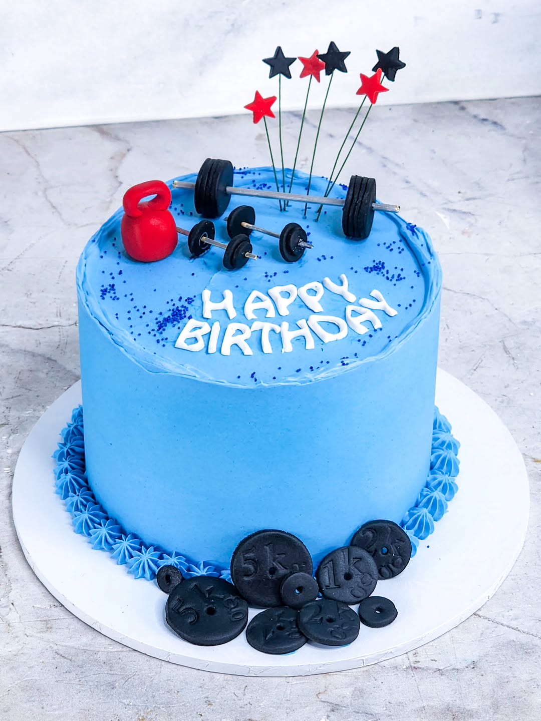 Weight Lifting Birthday Party ๐๏ธโโ๏ธ
#Weightliftingcake #Birthdaycake #fitness
#2026Bakes #Marlenebakes