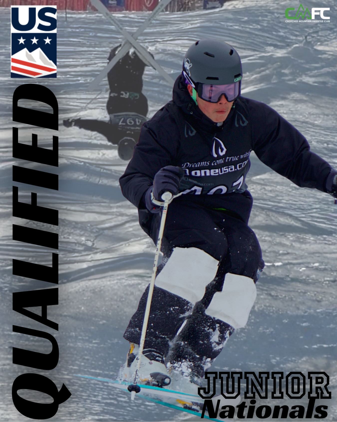 Wishing Paxton luck at Jr Nationals starting on Tuesday! Pax has had a great season progressing his skiing and jumps. Looking forward to what comes next.
More on Pax:
Age - 15
Grade and school - 9th @stjohnsprep
Started skiing - 2
With CMFC - since 2024/25 season
Favorite part of competing in moguls - jumps
Best song to ski bumps to - Ocean Avenue by Yellowcard
@ruttmogulpants @paxton.barraza @peace_barraza @crotched_mountain @kaestleski @oakleyskiing @benjones604