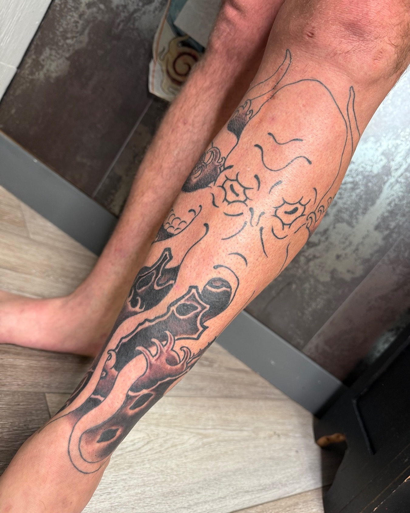 WIP by Ty
@tyhigginstattoo
To book with Ty
Request an appointment on our website
TitanTattooNashville.com
#shintattoo
#octopustattoo
#wiptattoo
#nashvilletattooshop