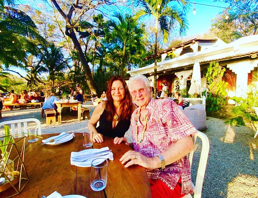 There have been many gifts received while living in the Hudson Valley. One of them has been time with Tenzin Robert Thurman and his wife, Nena Thurman. Dr. Thurman @bob__thurman is a renowned Buddhist author, scholar, and translator who has been profoundly influential in bringing Buddhism to the West. He is also the co-founder of @tibethouse.us and @menlaretreat (co-founded with his wife Nena) and the Je Tsongkhapa Professor of Buddhist Studies at Columbia University, where he created the first endowed Buddhist Studies program in America. I first met Dr. Thurman in 2007, when he generously answered my query to interview him about the Mahayana Buddhist text, the Avatamsaka Sutra. There have been many precious moments since then, for which I am delighted and forever grateful. A few moments from our time together in our home in Costa Rica . For those who have not experienced Dr. Thurman in person and online, go to Menla Retreat @menlaretreat
and https://bobthurman.com and @tibethouse.us Where you will find a range of offerings. There is something quite remarkable and rare about experiencing Dr. Thurman’s teachings. His knowledge of Vajrayana Buddhism is precise and vast, and the transmissions profound. Highly recommended. So grateful for this precious connection through time.
#RobertThurman #Budhhism #vajrayana #NenaThurman #TibetHouse #Menla
Oh and the elevator shot is in NYC after a fabulous dinner party at Marion Hunt’s. Besides Bob and Nena, Josh Mailman, Monica Winsor, Randy Hayes and Dal LaMagna and moi. 🌟Thanks to @liviantix for first picture.