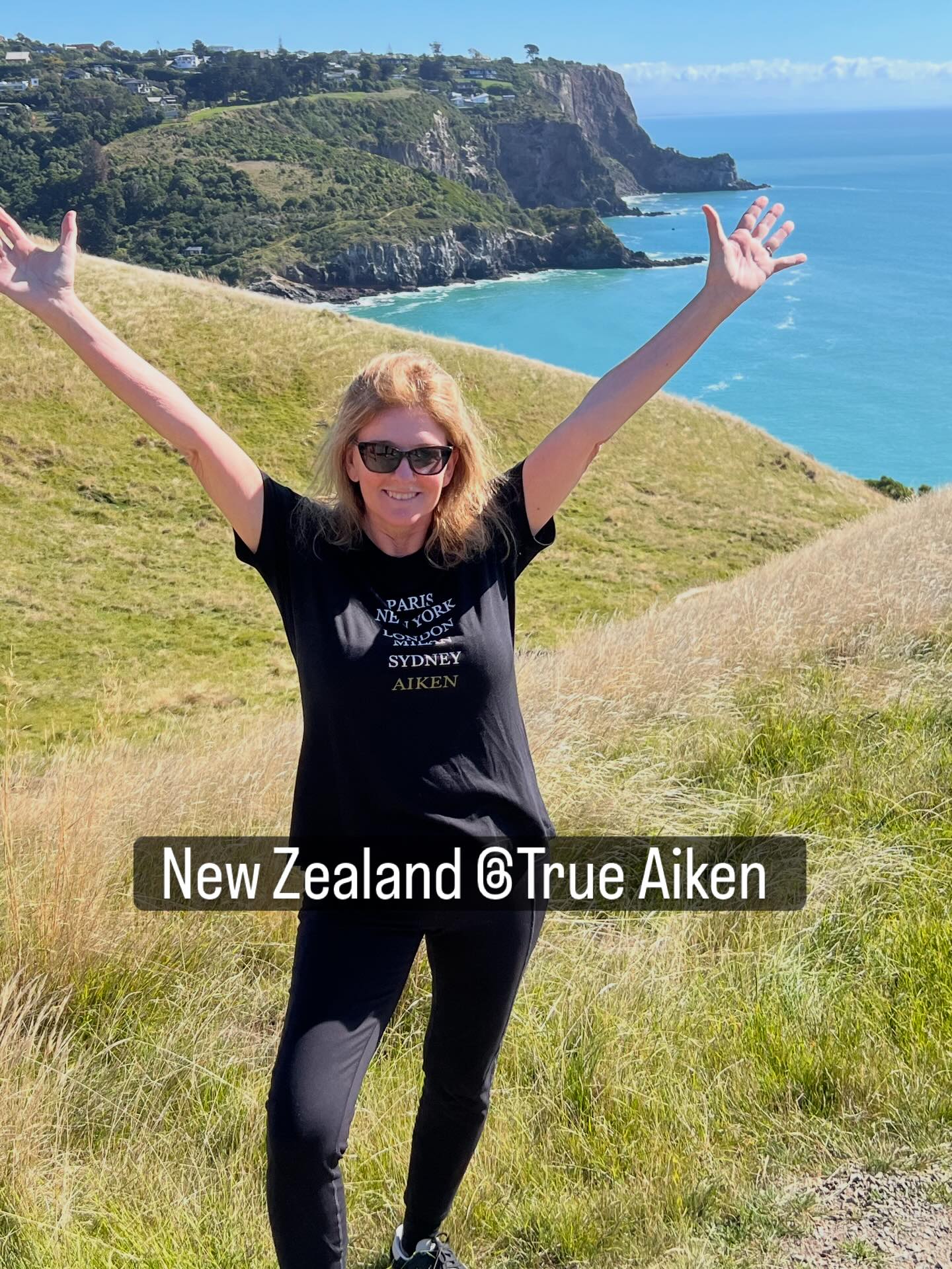 Adding New Zealand to my @trueaiken Aiken tee!