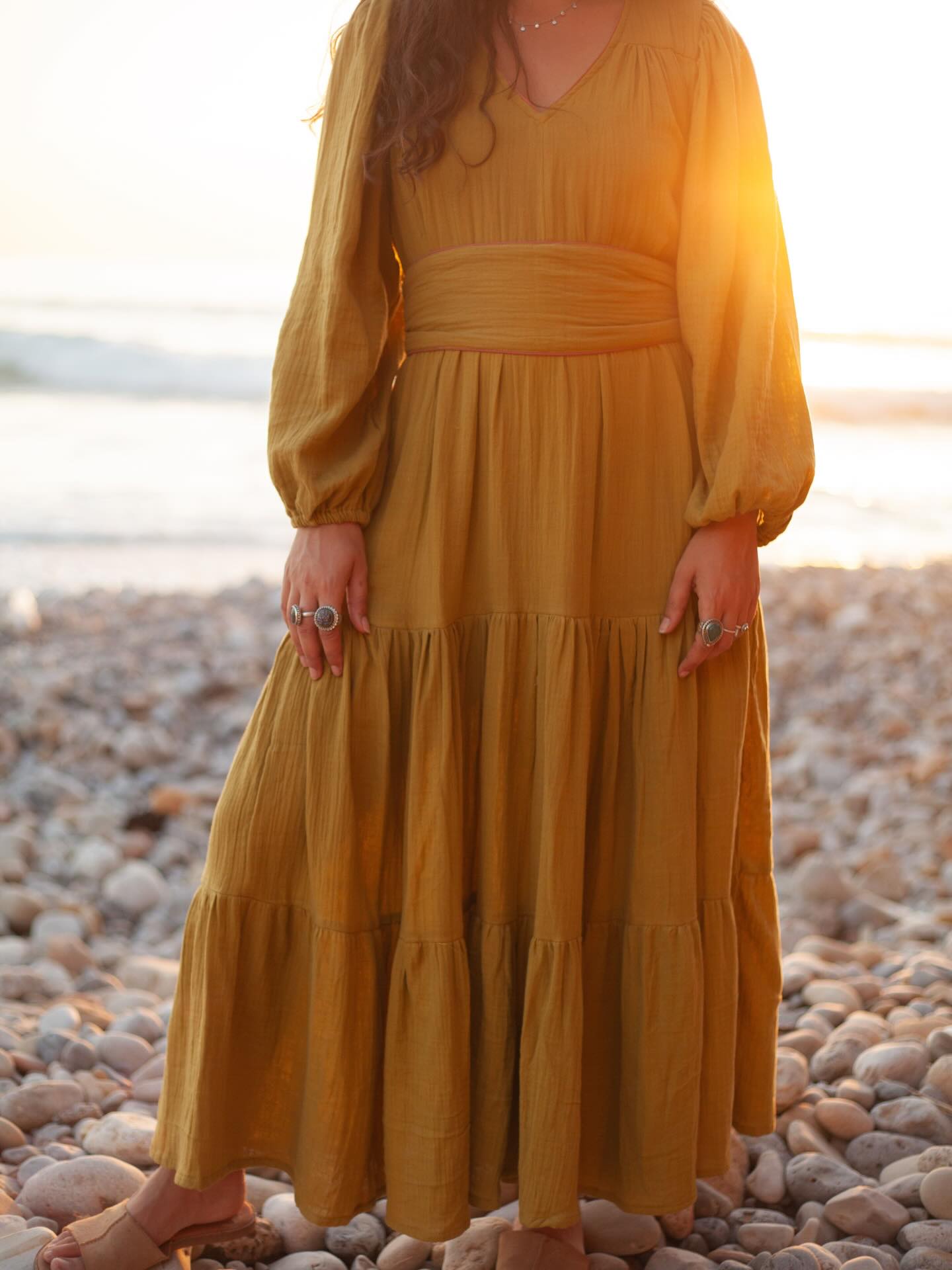 💛✨The Amber Dune Dress - In store & online now!
Worn by @christinegialamatzi