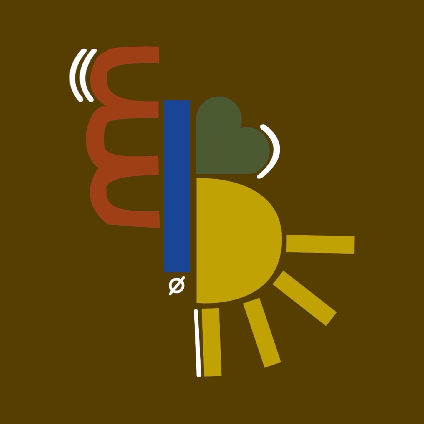 •Tous les motifs sortent inconsciemment de mon esprit, toujours dans le même gamme de couleurs•
•rouille, kaki moutarde,bleu 🎨🎨🎨•
•La palette Ombeline 🎨•
#ombeline___________ #bleudetravail #couleurs