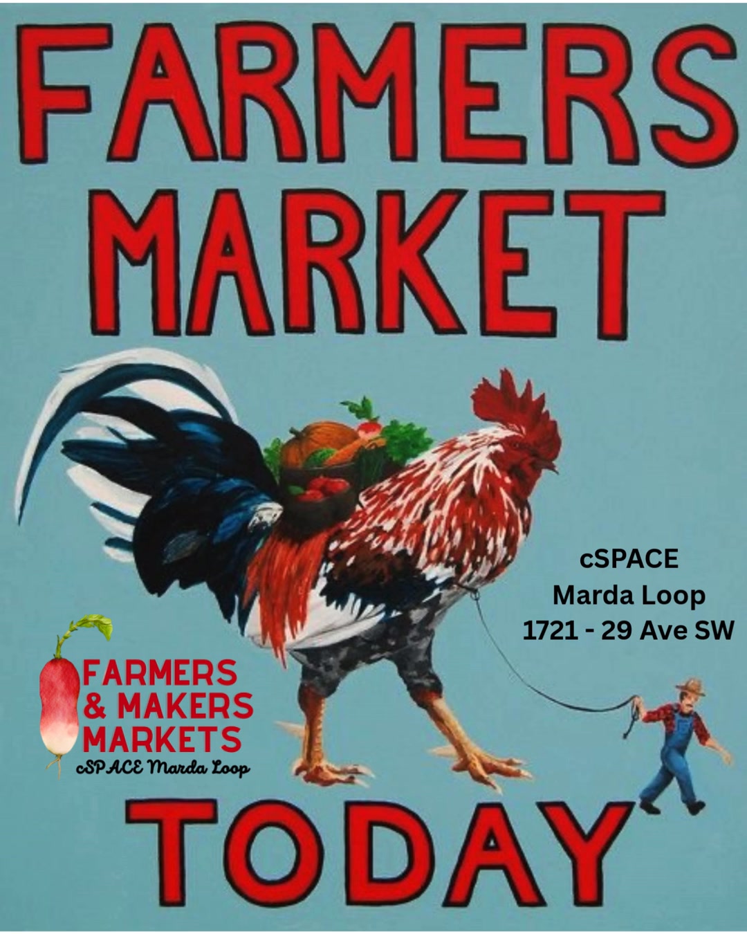 GOOD MORNING YYC Shake off the cabin fever! ❄️✨ It's Market Day
The doors are OPEN at cSPACE Marda Loop for our End of WINTER almost SPRING Market! It might be -9°C and snowy outside, but it’s all warm vibes and community spirit in here. ☕️🥐
Come wander the halls and discover:
✨ Fresh seasonal treats & local eats 🍯
✨ Unique handmade goods from our amazing artisans 🎨
✨ The first peek at spring releases! 🌱
We’re here from 10 AM – 4 PM today. It’s the perfect day to grab a coffee, support local, and catch up with neighbours in the warmth. See you soon!
📍 Location: cSPACE Marda Loop (Indoors!)
🎟 Entry: Free!
⏰ Time: 10 AM - 4 PM
@cspace.mardaloop @yyc.sociables @mardaloopyyc @Alberta Farmers Market Association - AFMA
#yycnow #yycliving #yycshoplocal #farmersmakersmarket #yyccommunity #yycevents
